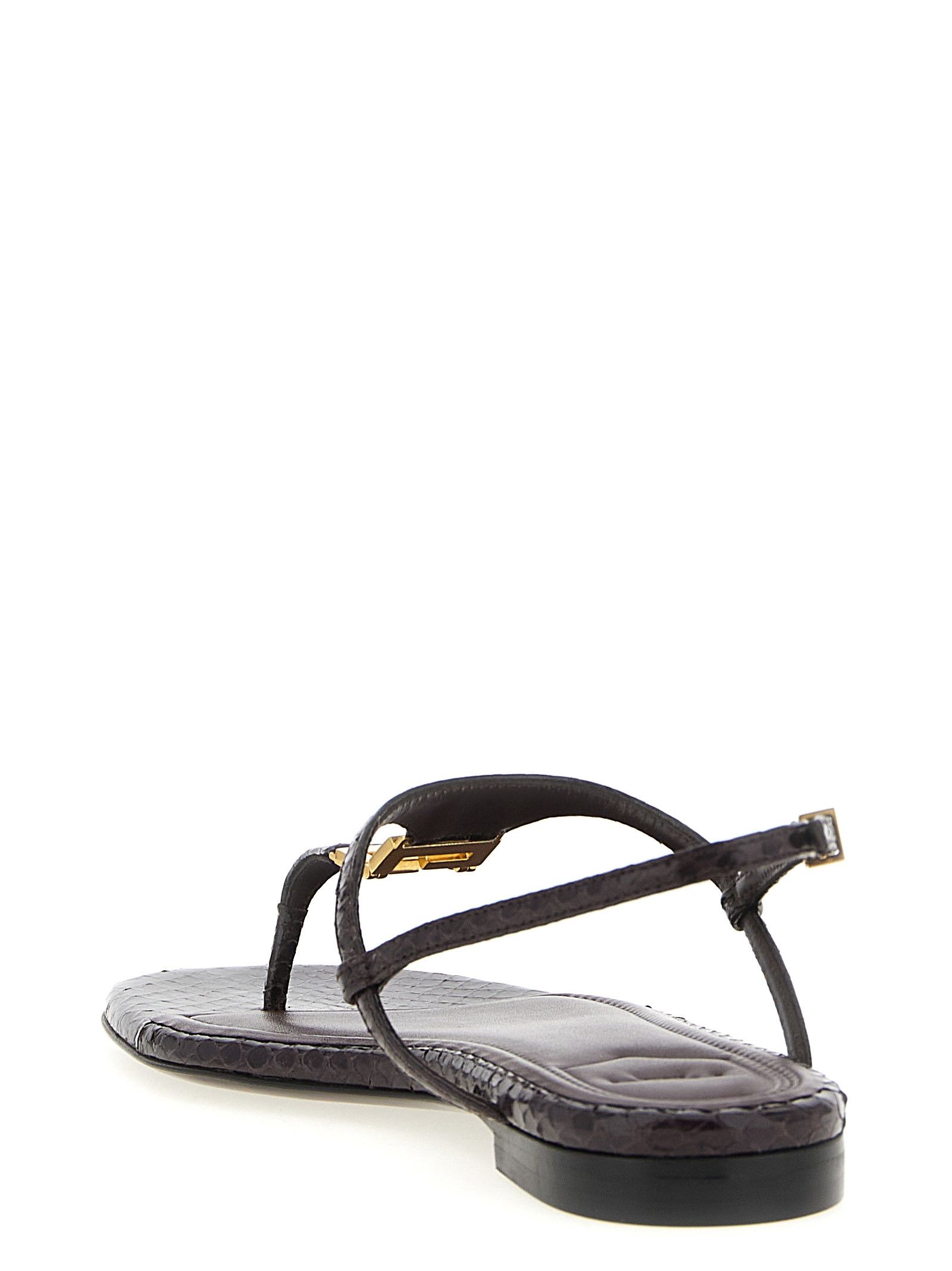 Fendi 'Fendi FFold' sandals Size US 7 / IT 37 - 3 Thumbnail