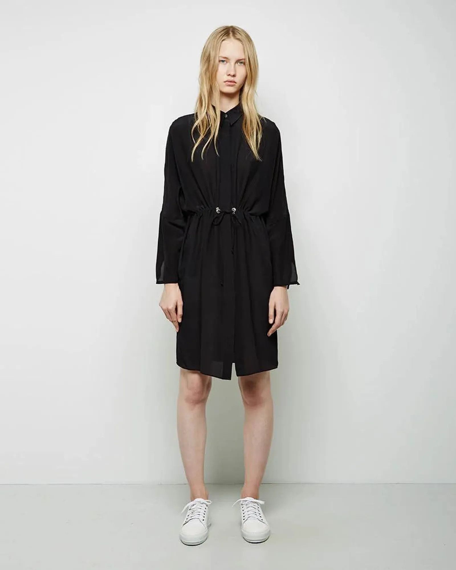 Acne Studios Acne Studios Peg silk crepe shirt dress Dress Size XS / US 0-2 / IT 36-38 - 4 Thumbnail