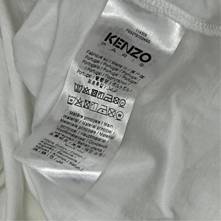 Kenzo KENZO Graffiti Logo Short Sleeve T-Shirt 0079 Size M / US 6-8 / IT 42-44 - 3 Thumbnail