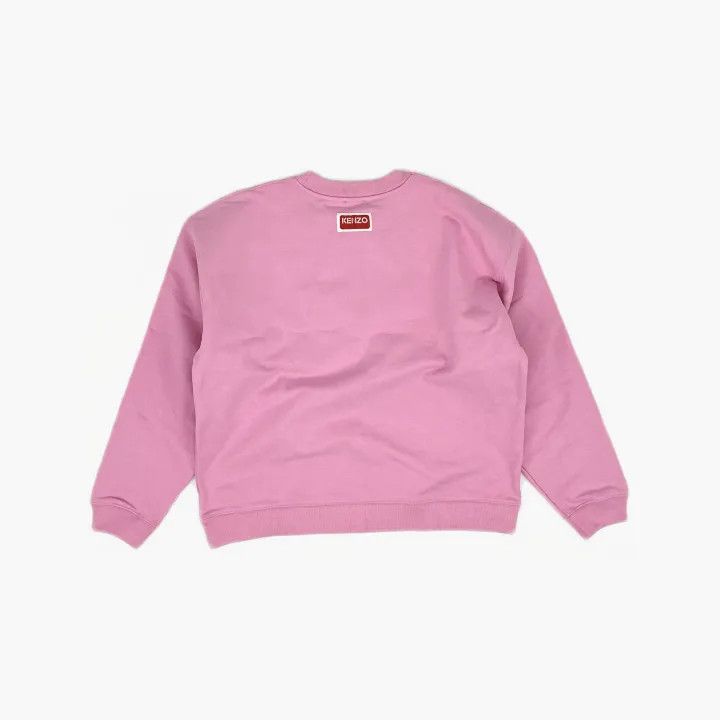 Kenzo KENZO Floral Logo Pink Long Sleeve Sweatshirt 0079 Size M / US 6-8 / IT 42-44 - 3 Thumbnail