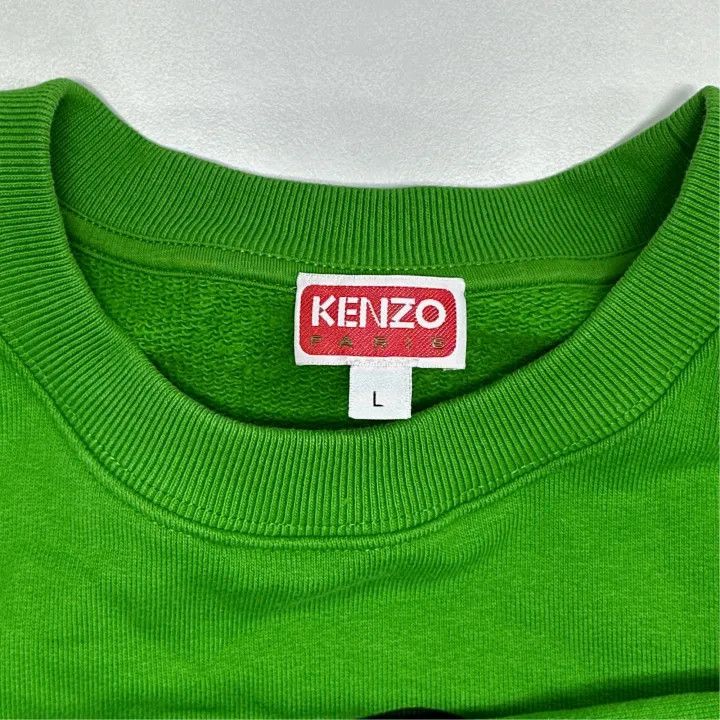 Kenzo Kenzo Floral Print Long Sleeve Sweatshirt 0079 Size L / US 10 / IT 46 - 3 Thumbnail