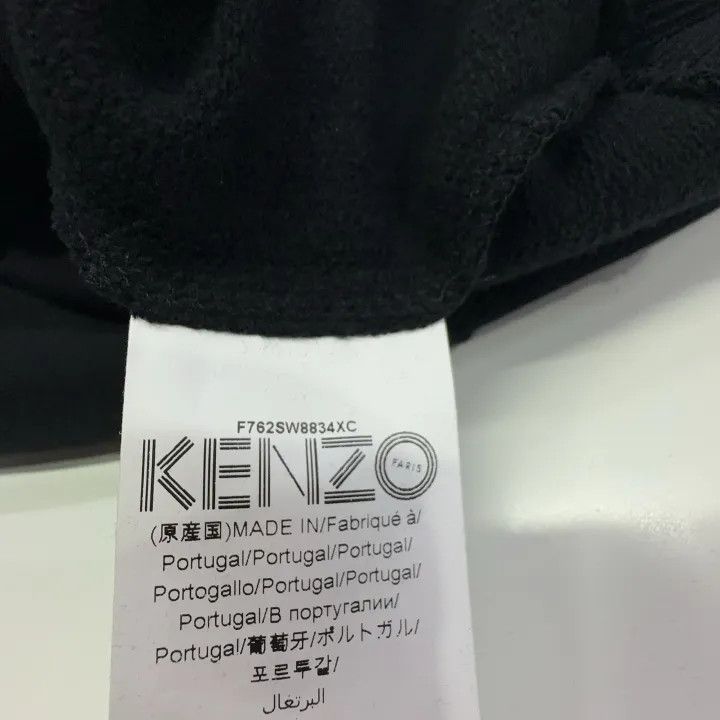 Kenzo KENZO Eye Print Black Long Hoodie for Women 0079 Size XS / US 0-2 / IT 36-38 - 4 Thumbnail
