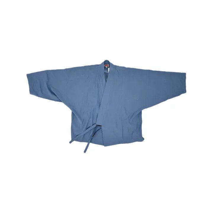 Kenzo KENZO Solid V-Neck Tie Long Sleeve Jacket 0079 Size L / US 10 / IT 46 - 2 Thumbnail