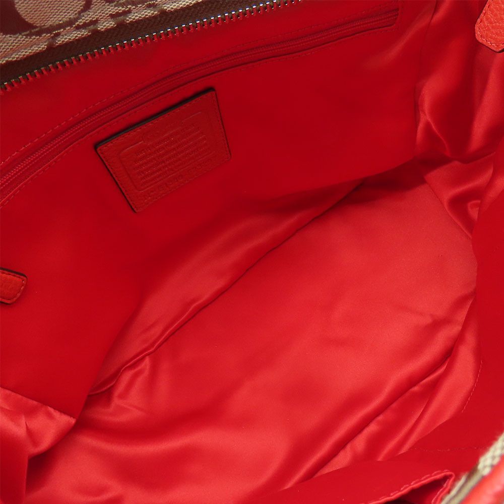 Coach Coach Coach Signature canvas leather tote bag Canvas Tote Bag F23297 Size ONE SIZE - 17 Thumbnail