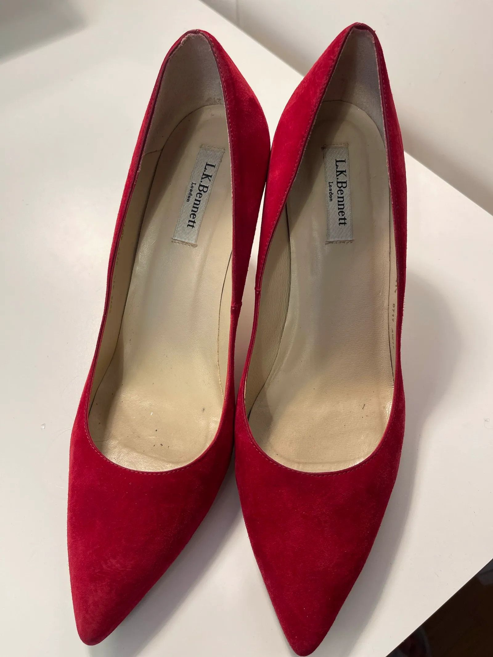LK Bennett Lk Bennett Floret Stiletto Heeled Court Shoes Heels Size US 11.5 / IT 41.5 - 2 Thumbnail