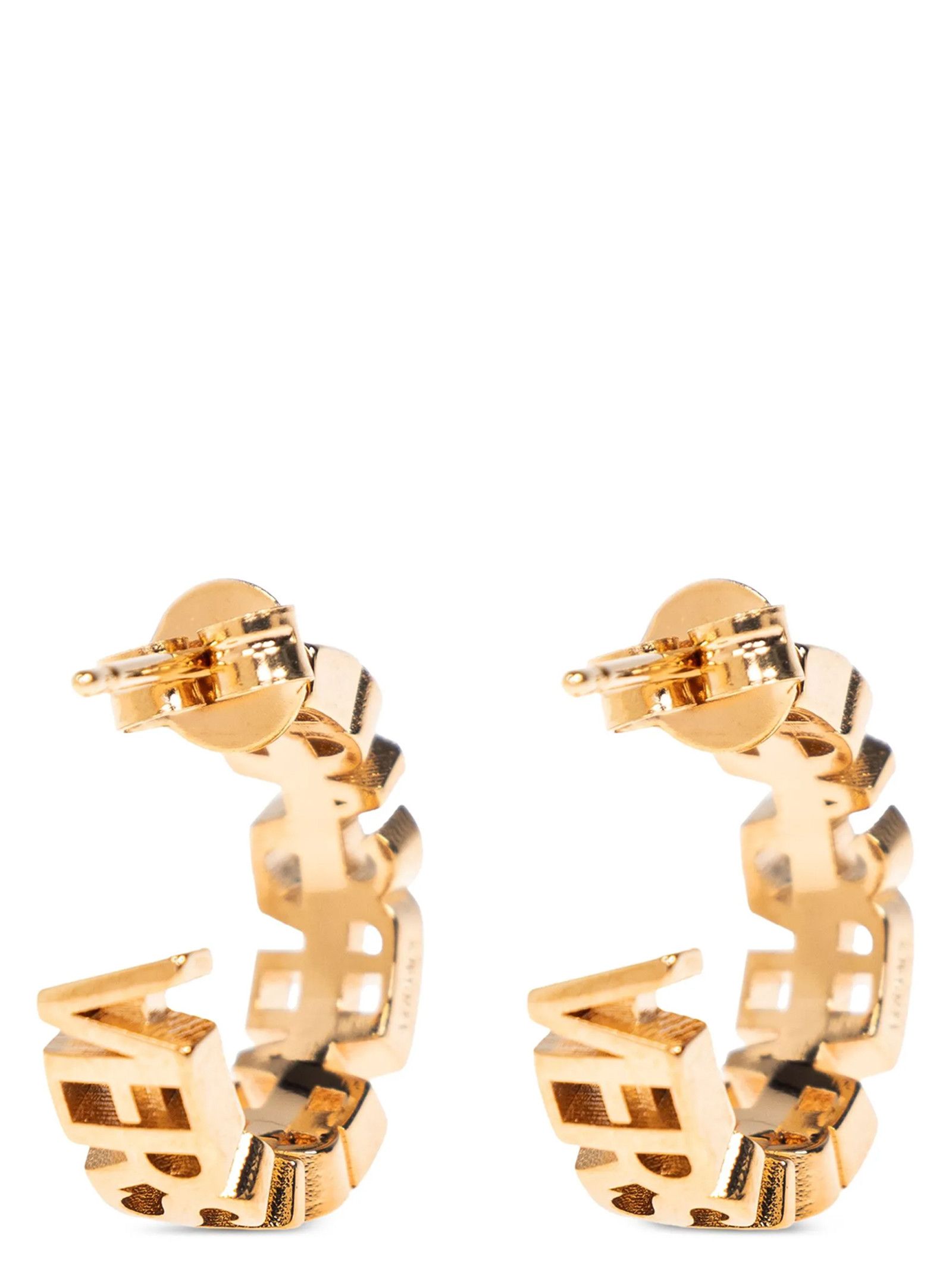 Versace 'Versace Logo' Earrings Size ONE SIZE - 2 Thumbnail