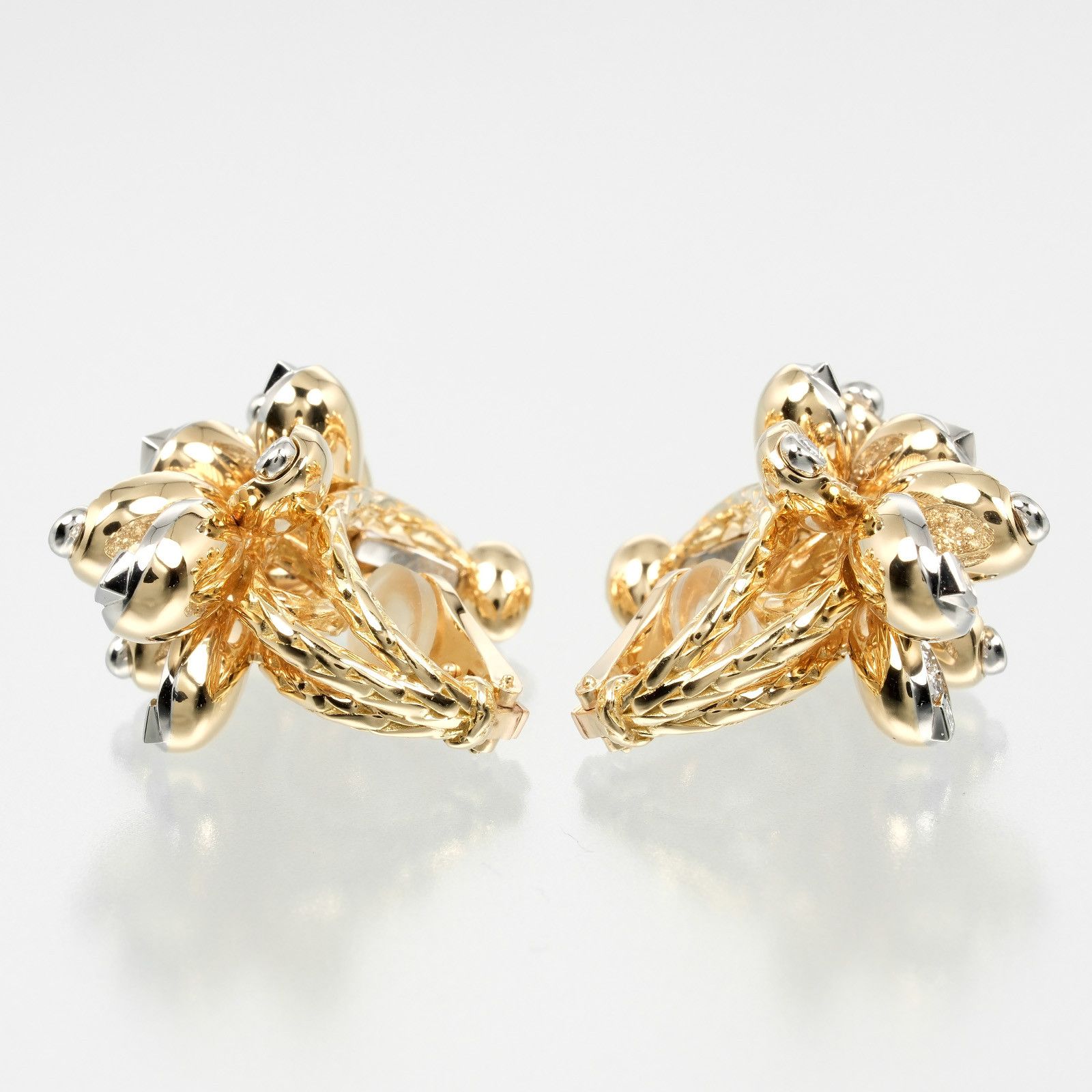 Cartier Cartier Cartier Grain de Café Au750 Pt950 Diamond Earrings Metal Earrings H8001181 Size ONE SIZE - 8 Thumbnail