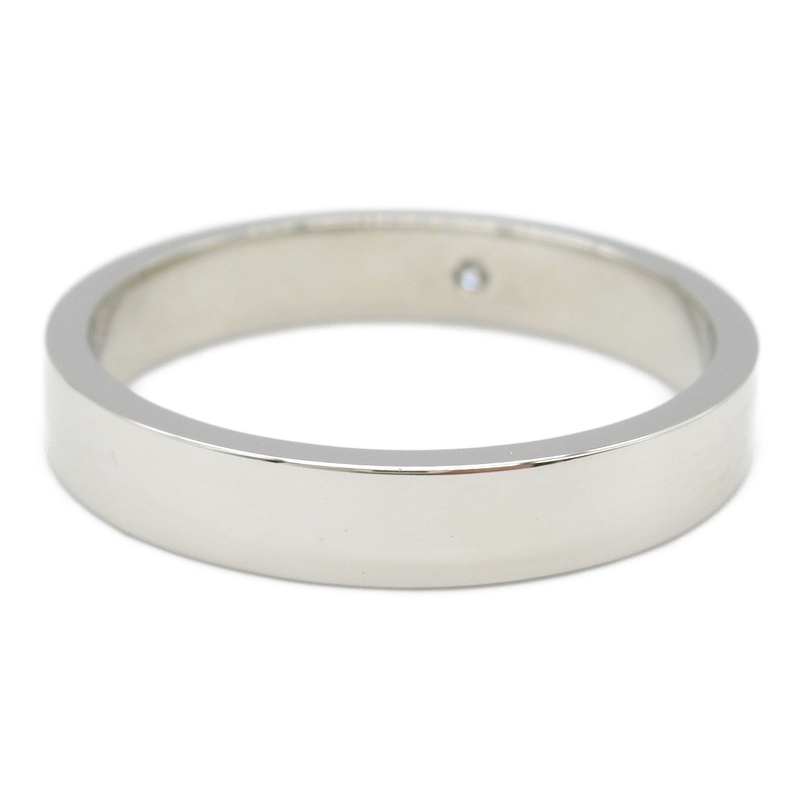 Cartier Cartier Cartier Wedding Diamond Pt950 Platinum Ring Size 17 Metal Ring Size ONE SIZE - 3 Thumbnail