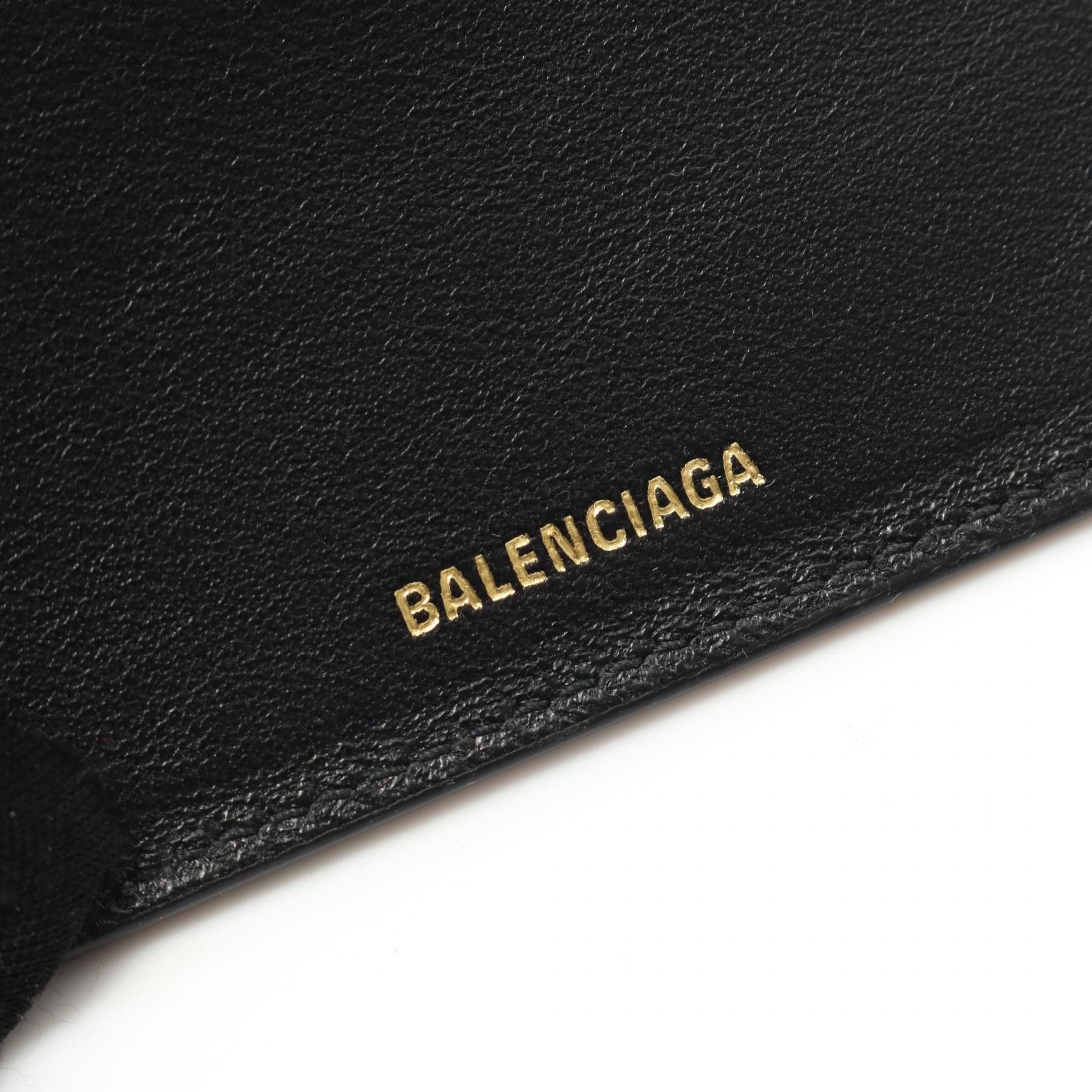 Balenciaga Balenciaga Balenciaga Trifold Wallet Leather Wallet Leather Short Wallet 8109042ABGH1000 Size ONE SIZE - 5 Thumbnail
