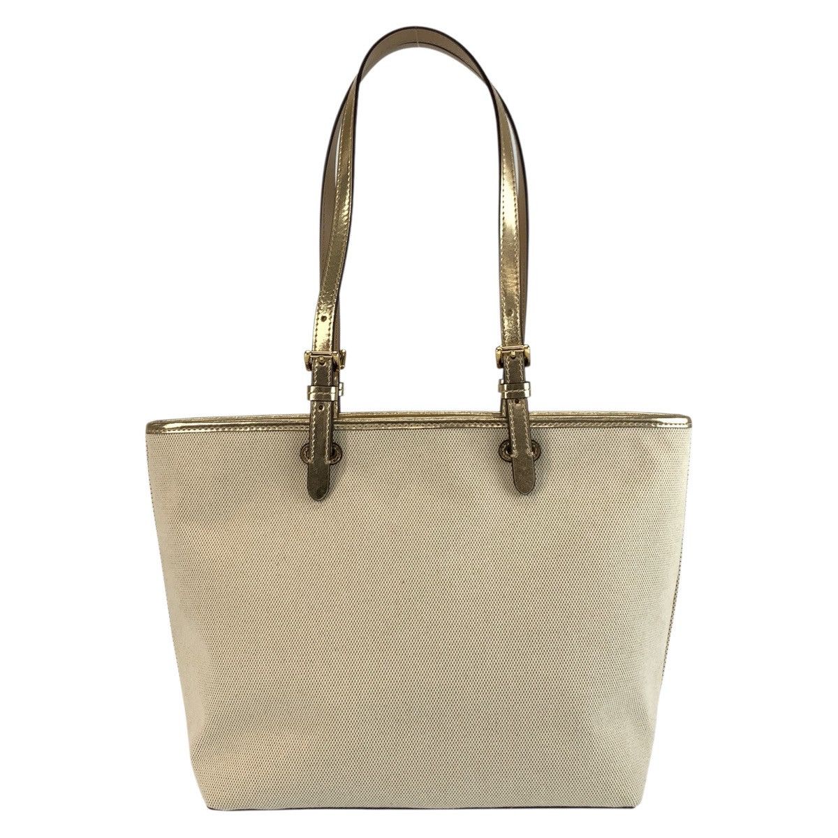 Michael Kors Michael Kors Michael Kors Jet Set Travel Canvas 2way Bag Canvas Shoulder Bag 35S4GTVT6C DUTY FREE for USA Size ONE SIZE - 2 Thumbnail