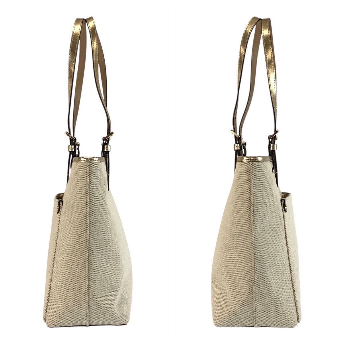 Michael Kors Michael Kors Michael Kors Jet Set Travel Canvas 2way Bag Canvas Shoulder Bag 35S4GTVT6C DUTY FREE for USA Size ONE SIZE - 7 Thumbnail