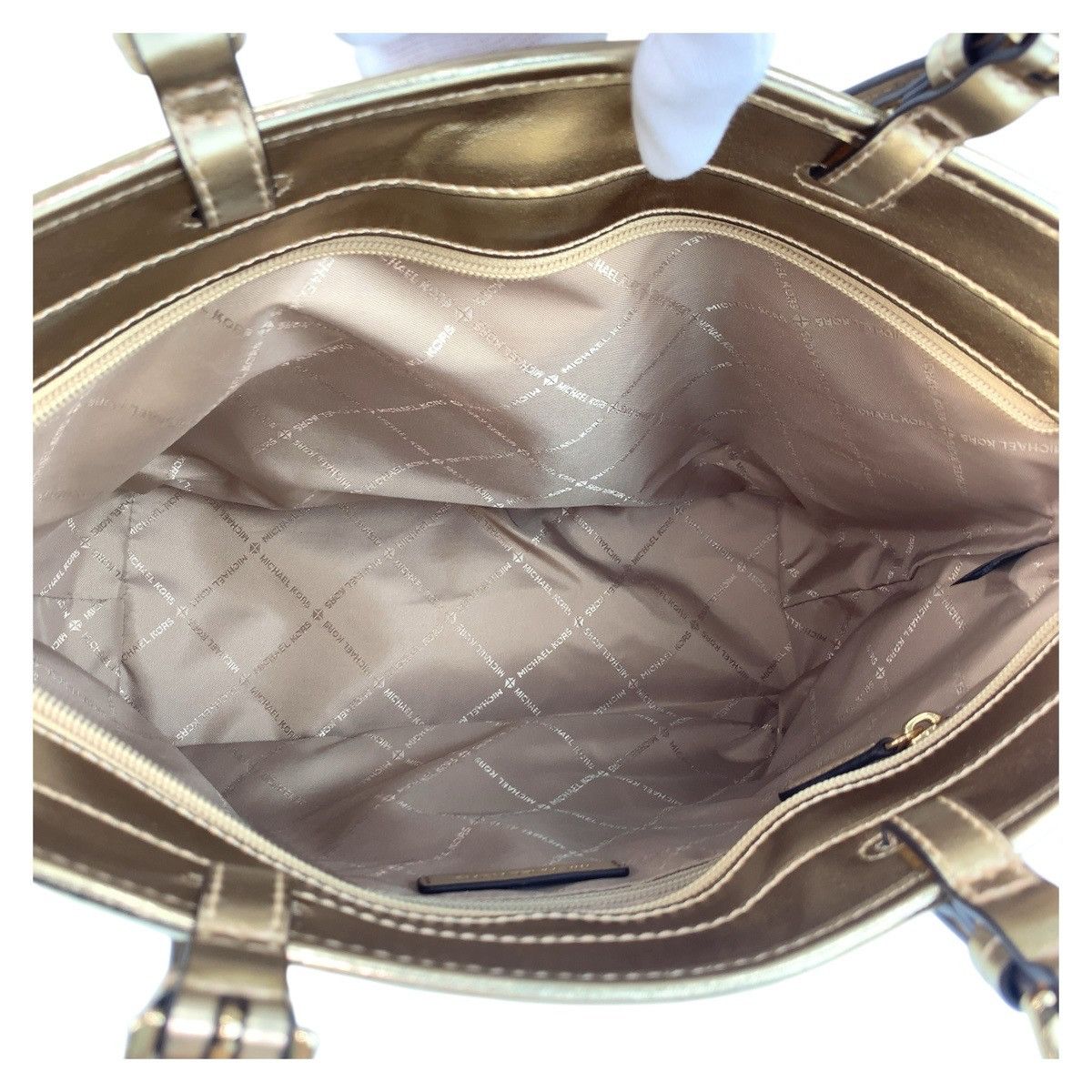 Michael Kors Michael Kors Michael Kors Jet Set Travel Canvas 2way Bag Canvas Shoulder Bag 35S4GTVT6C DUTY FREE for USA Size ONE SIZE - 8 Thumbnail