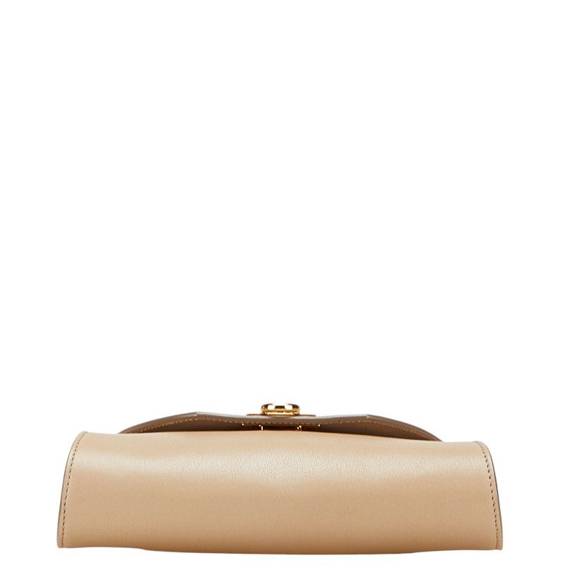 Salvatore Ferragamo Salvatore Ferragamo Salvatore Ferragamo Gancini Leather Shoulder Bag Leather Crossbody Bag Size ONE SIZE - 3 Thumbnail
