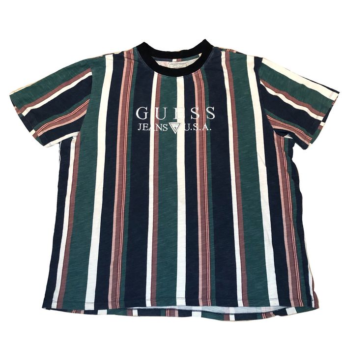 R fordøje afregning Guess Guess Originals Striped Tee | Grailed