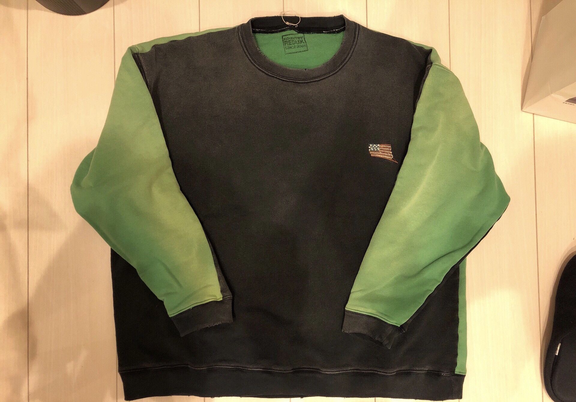 Kapital × Kapital Kountry Kapital Skeleton Oversized Sweater Size US L / EU 52-54 / 3 - 2 Thumbnail