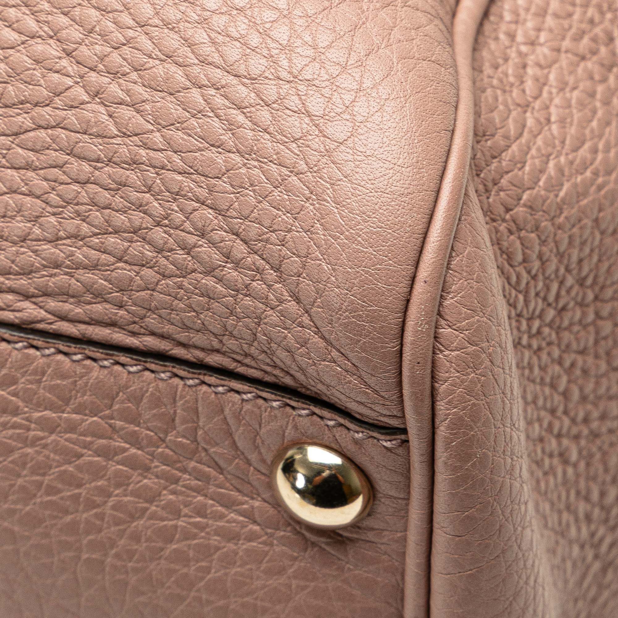 Gucci Gucci Small Calfskin Bamboo Shopper Satchel Size ONE SIZE - 9 Thumbnail