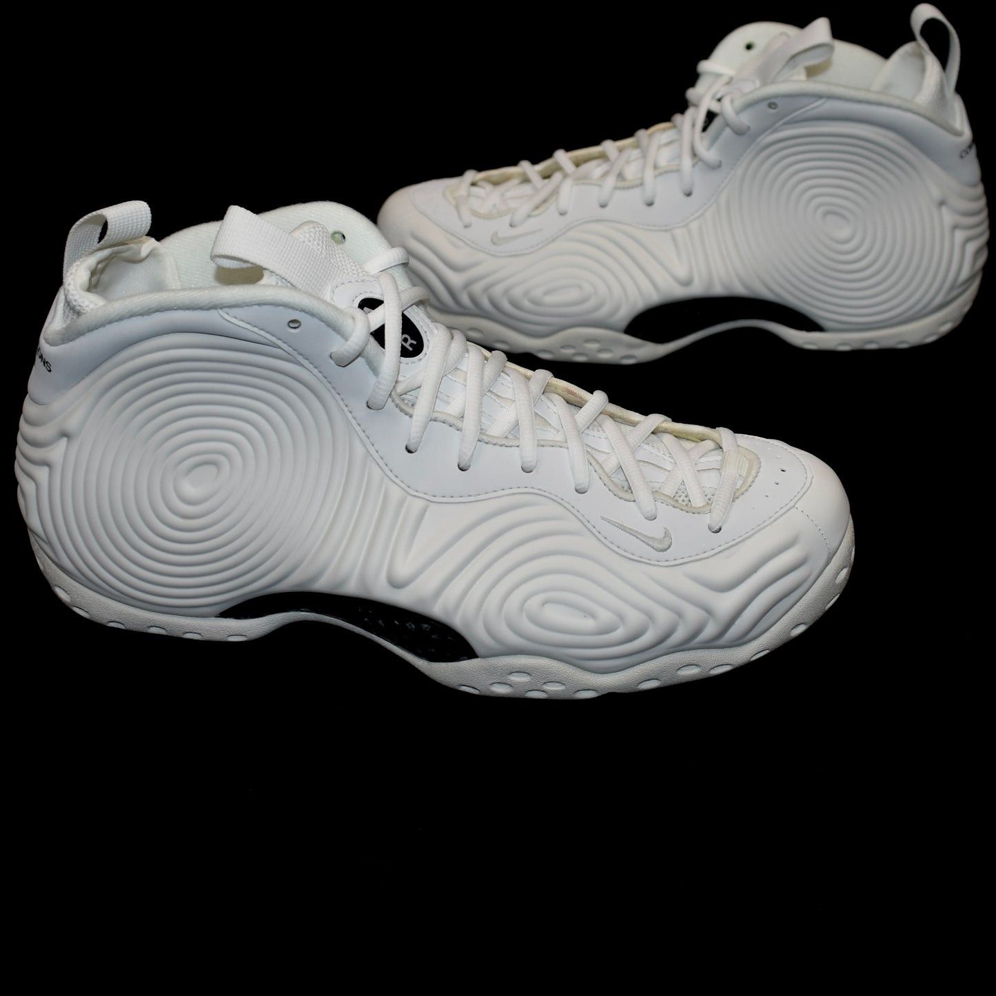 Comme des Garcons × Nike Nike CDG Air Foamposite One SP White Size US 10 / EU 43 - 4 Thumbnail