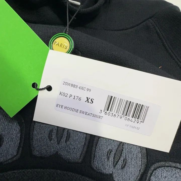 Kenzo KENZO Eye Print Hooded Sweatshirt for Women 0079 Size XS / US 0-2 / IT 36-38 - 6 Thumbnail