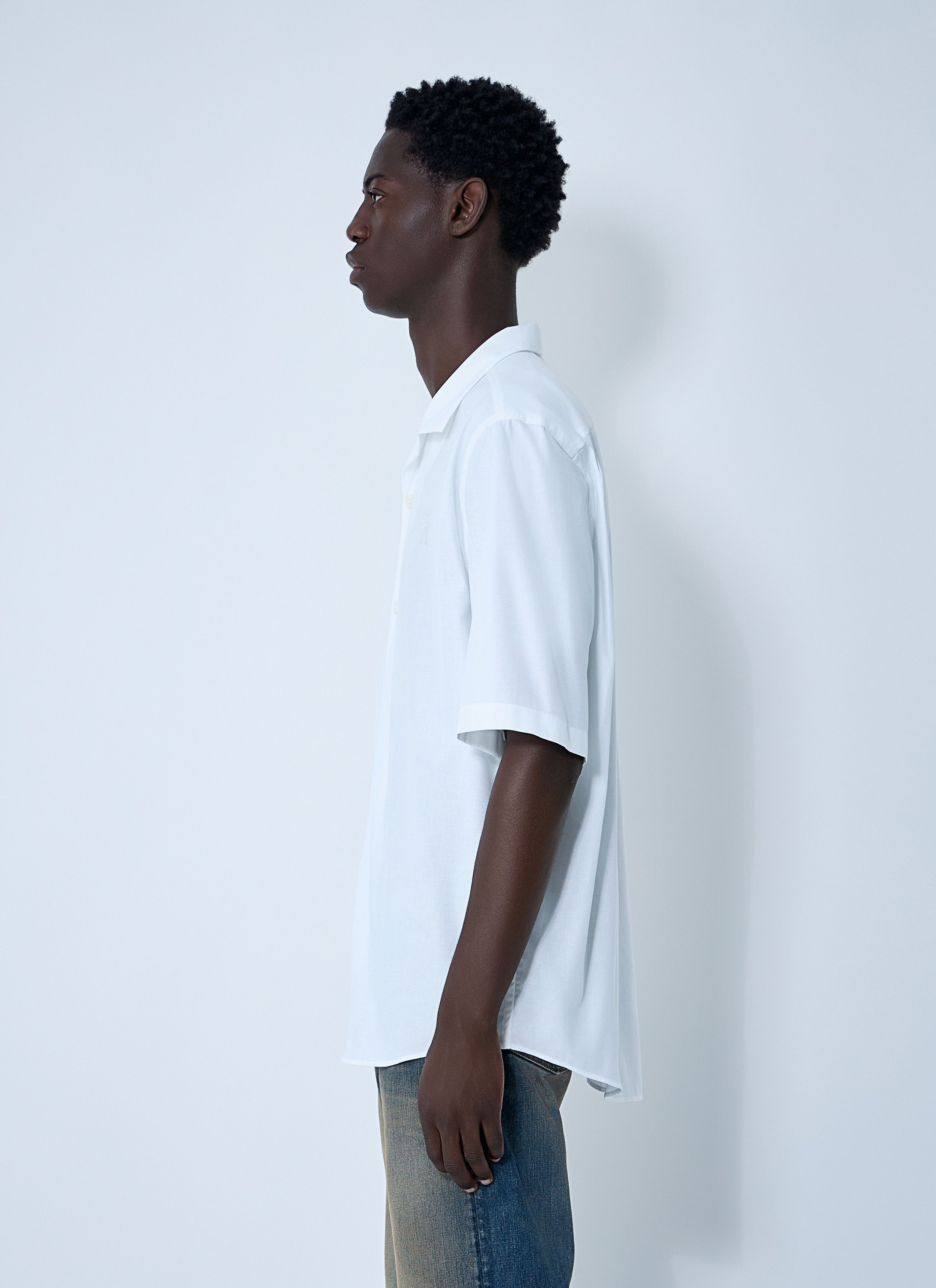 Acne Studios Logo Embroidery Shirt Size US XL / EU 56 / 4 - 3 Thumbnail
