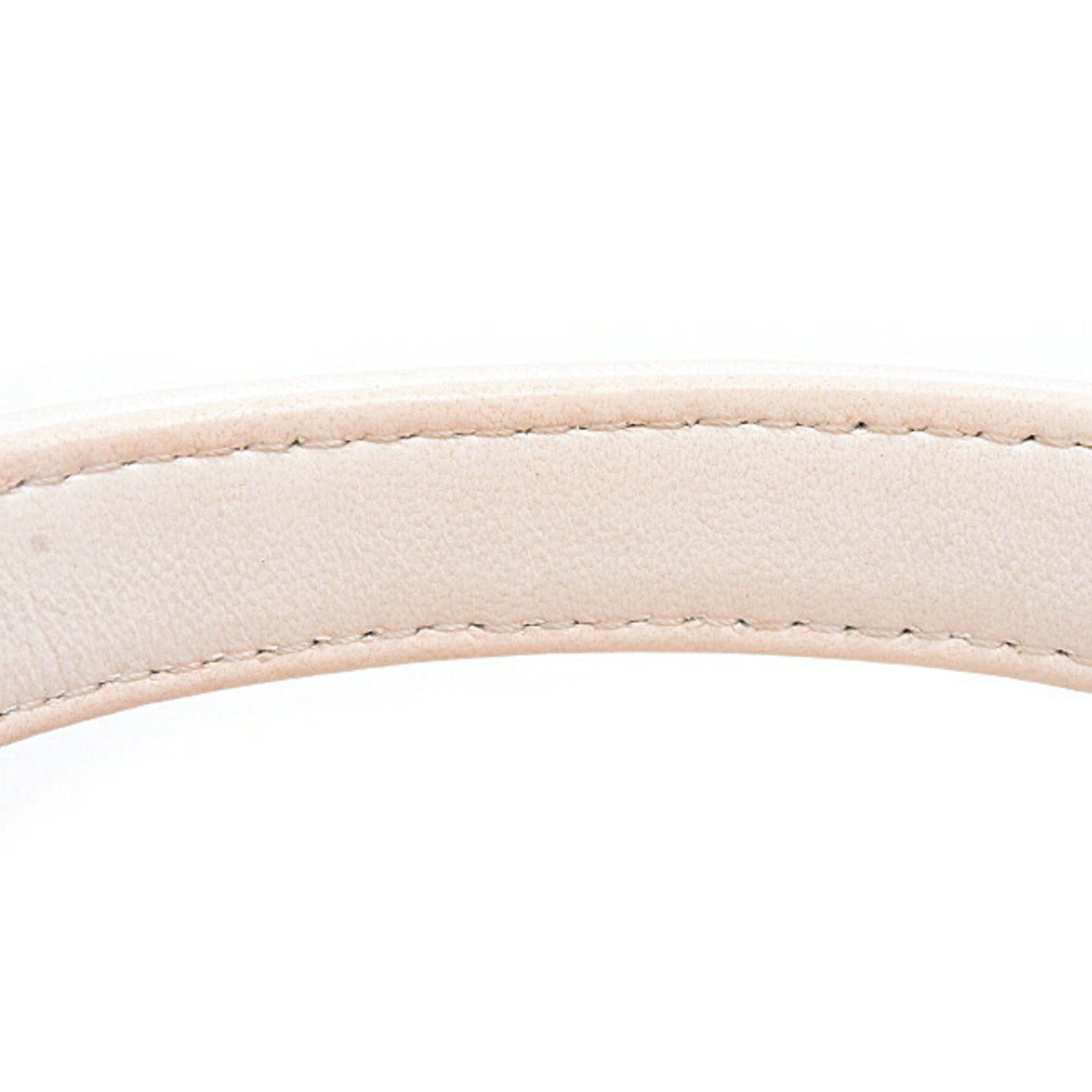 CHANEL Women's Matelasse Chain Shoulder Bag in Calfskin White AS4195