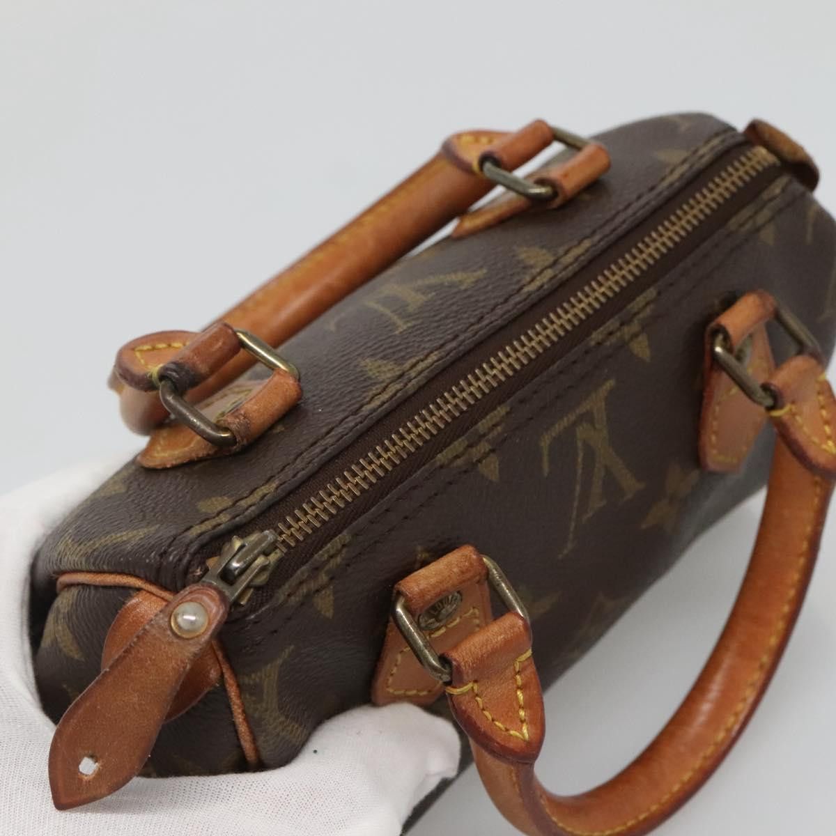 Louis Vuitton Louis Vuitton Mini speedy handbag Size ONE SIZE - 16 Thumbnail