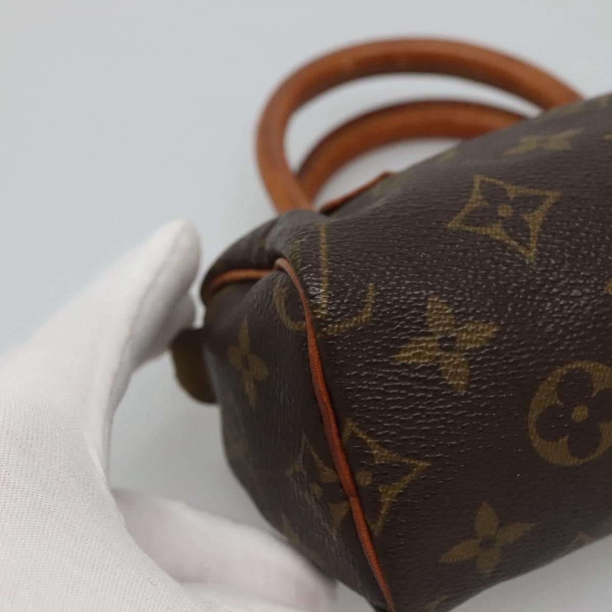 Louis Vuitton Louis Vuitton Mini speedy handbag Size ONE SIZE - 6 Thumbnail