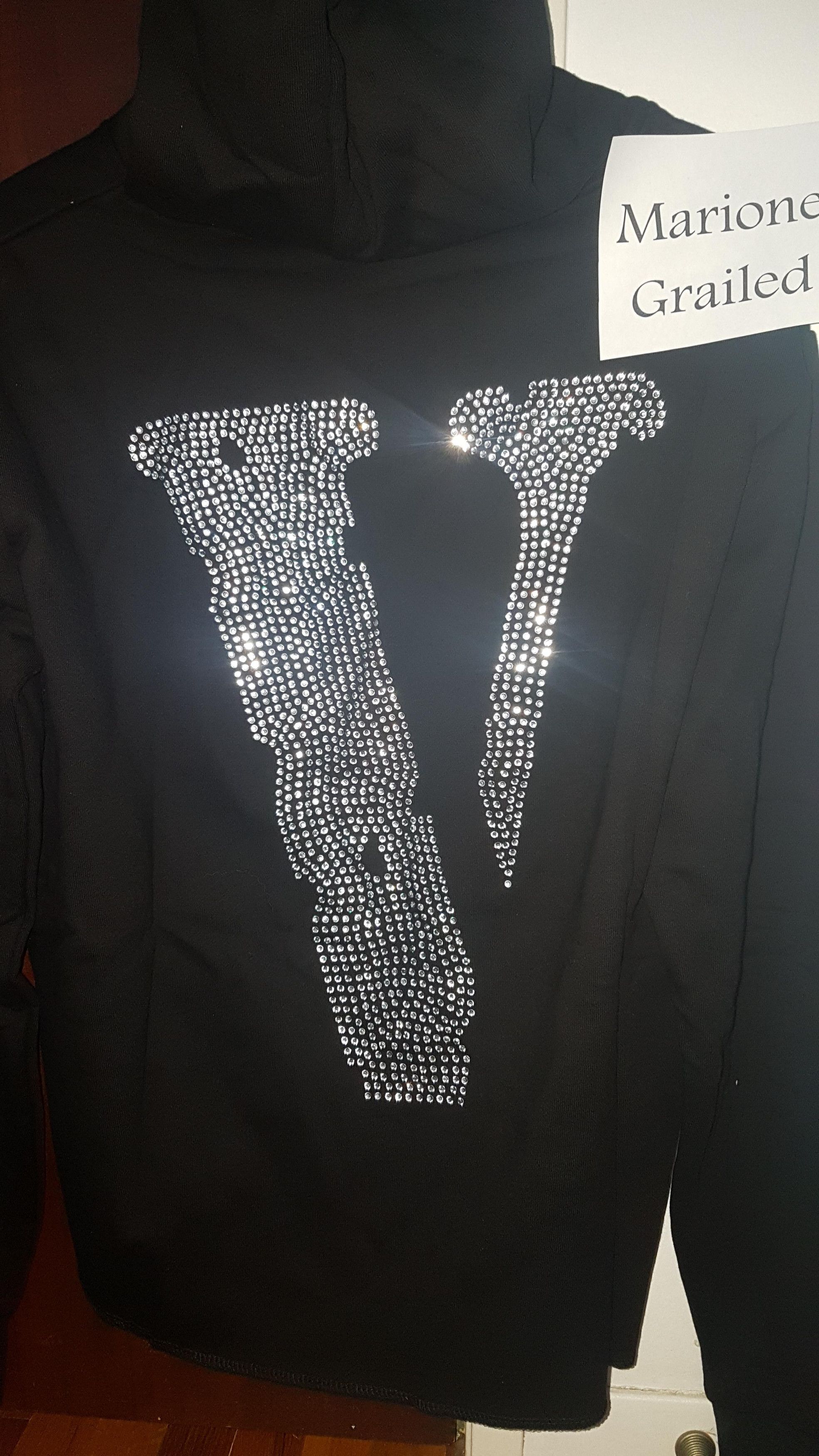 Diamond discount vlone hoodie