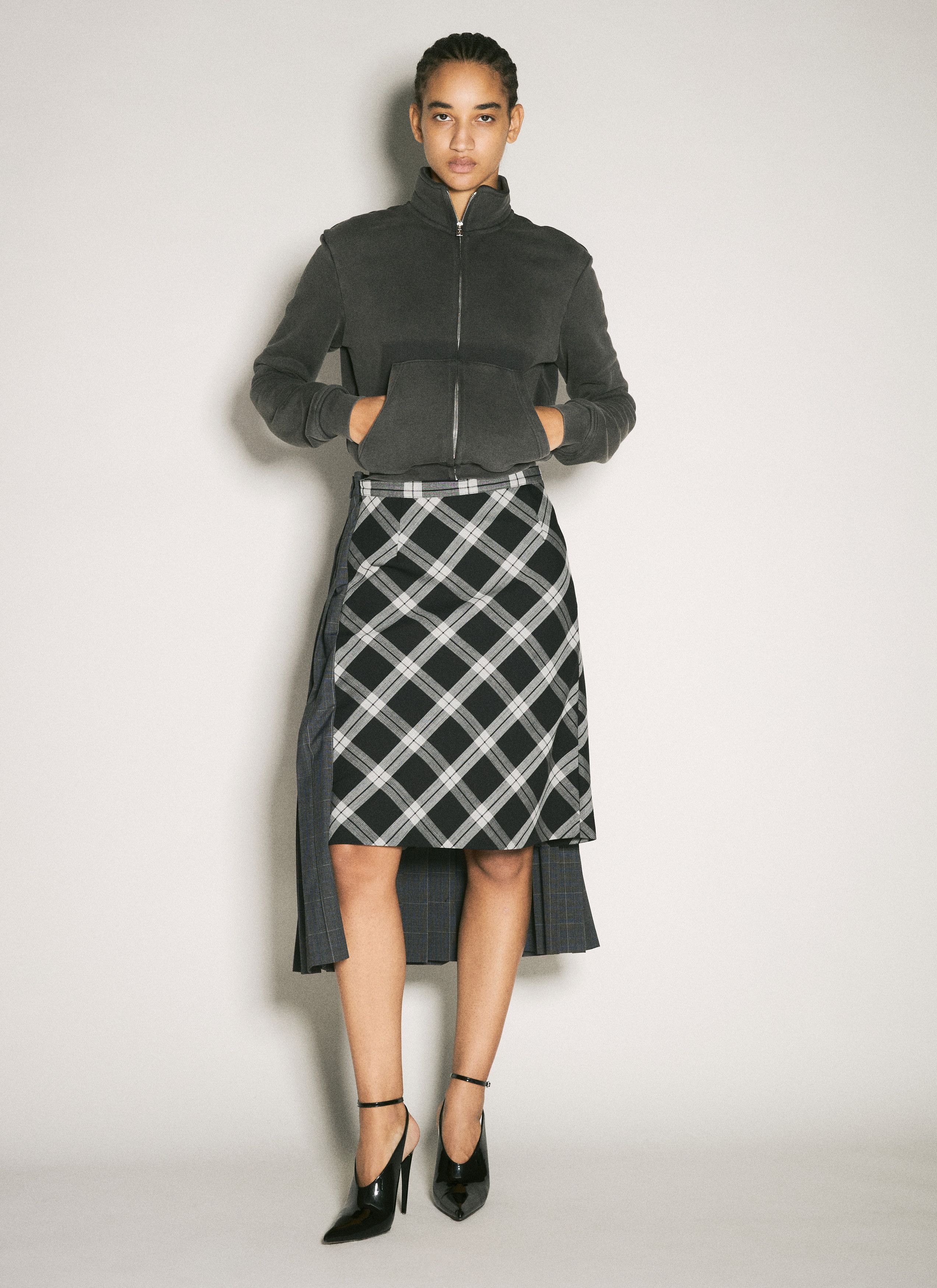 Balenciaga Taped Double Skirt Size 27" / US 4 / IT 40 - 2 Thumbnail