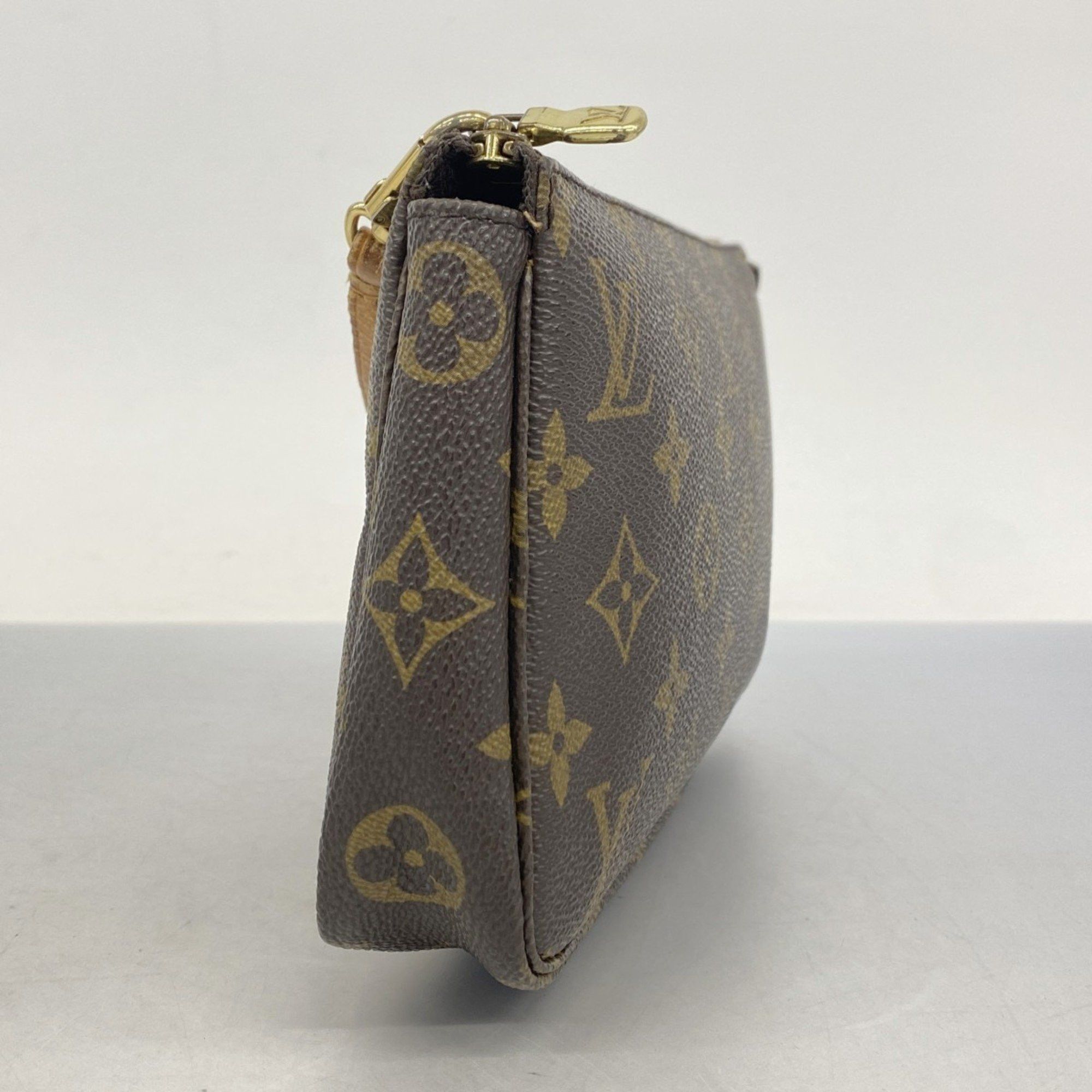 Louis Vuitton Pouch Monogram Pochette Accessoires M51980 Brown Women's P769575