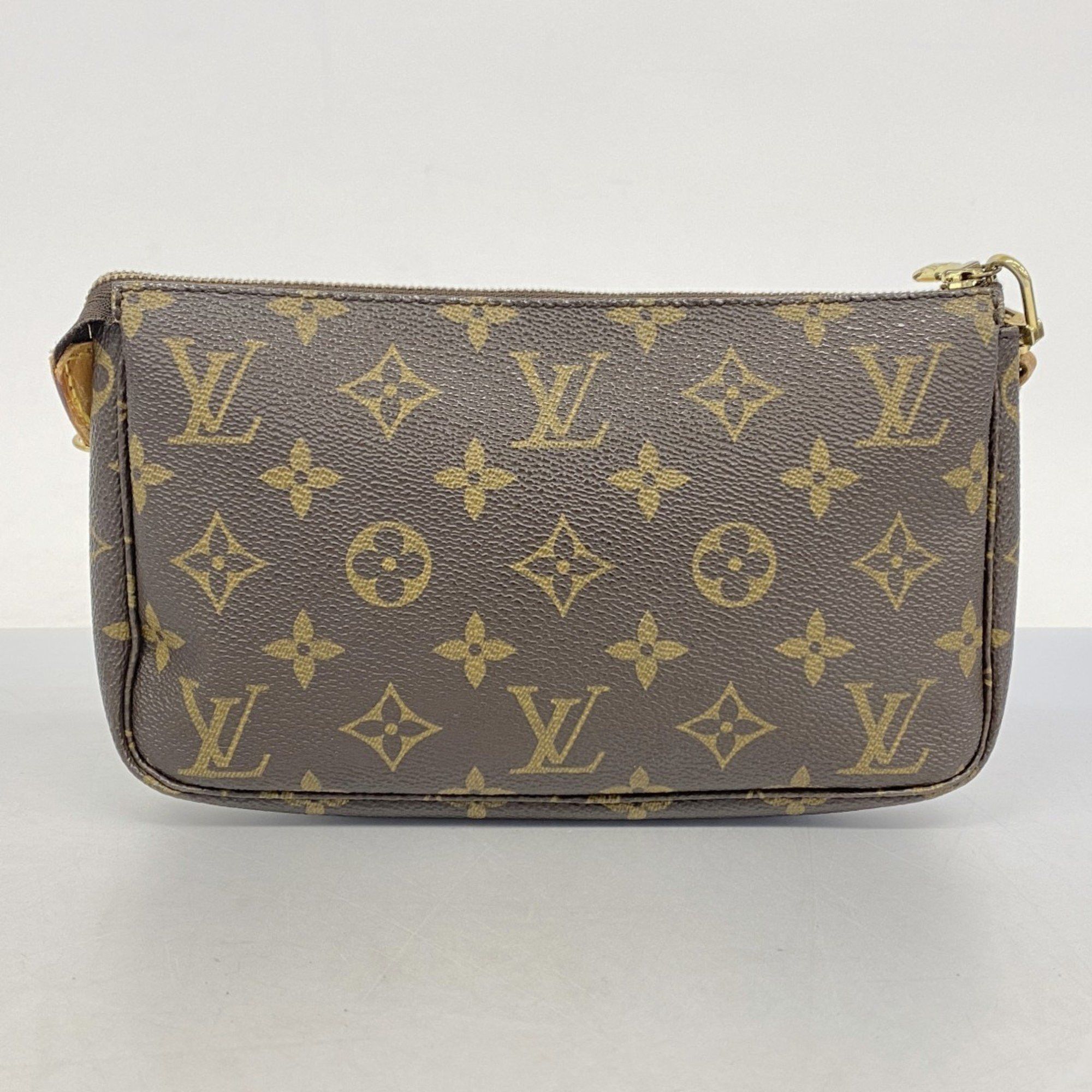 Louis Vuitton Pouch Monogram Pochette Accessoires M51980 Brown Women's P769575