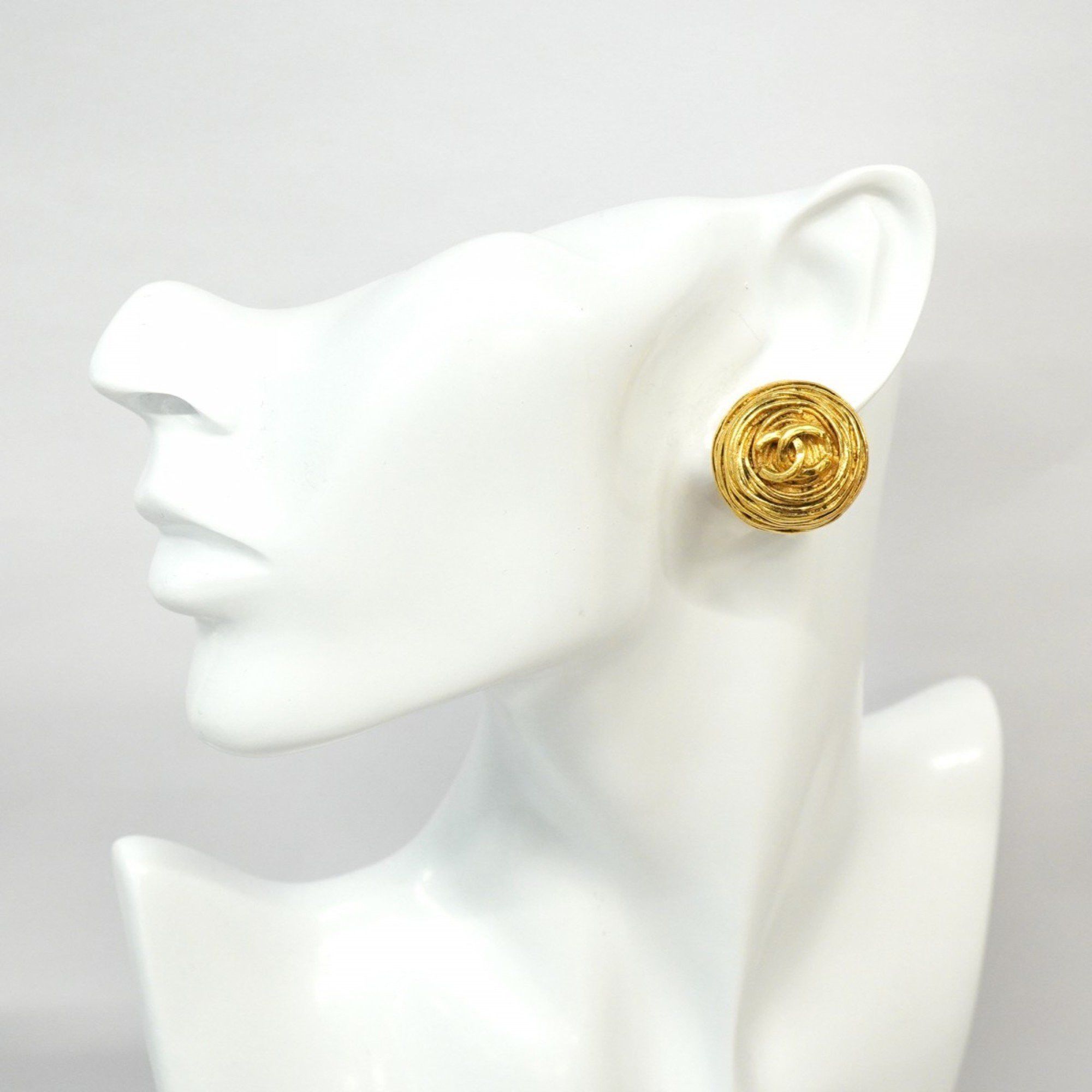Chanel Chanel Coco Mark earring Size ONE SIZE - 9 Thumbnail