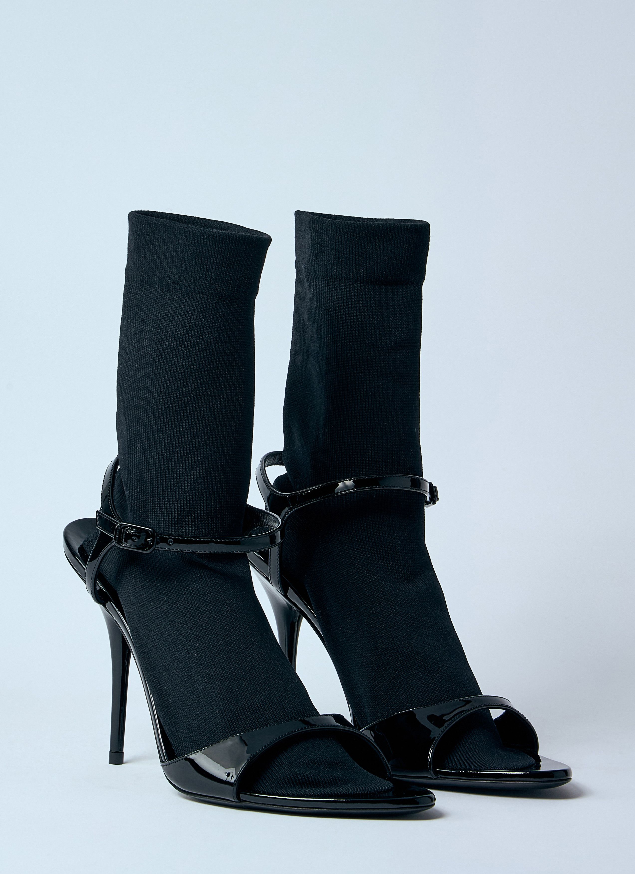 Balenciaga Avenue Sock 110mm Heel Sandals Size US 6 / IT 36 - 2 Thumbnail