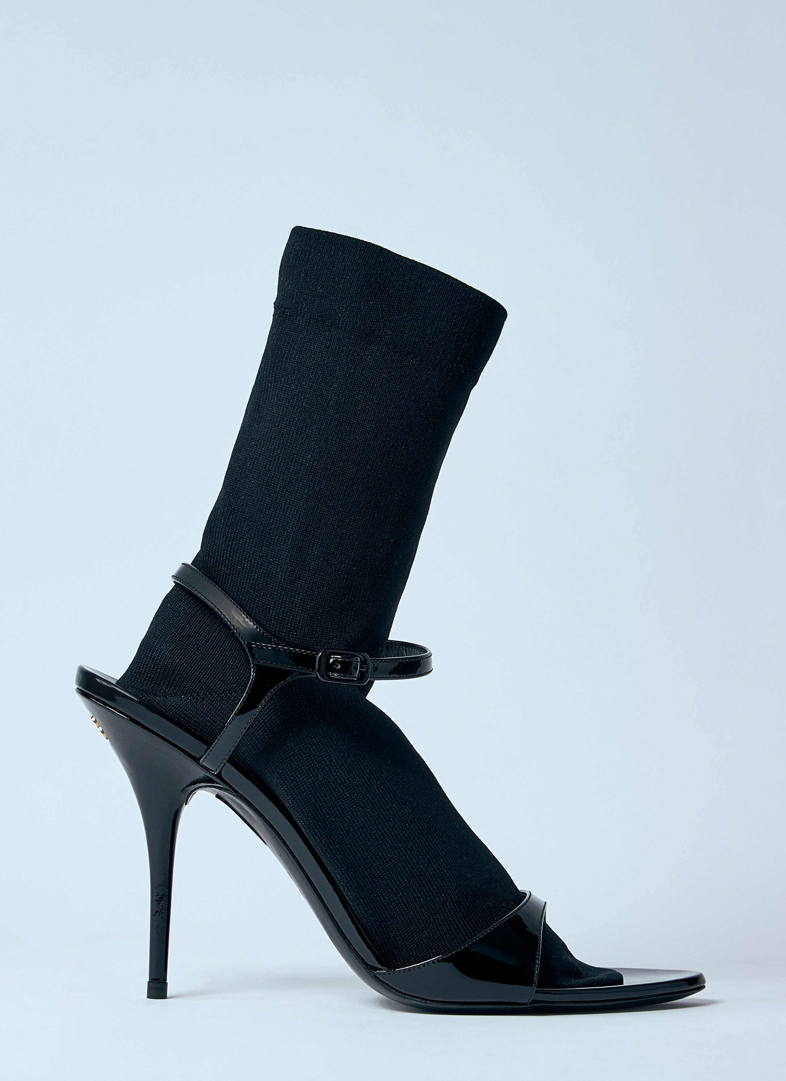 Balenciaga Avenue Sock 110mm Heel Sandals Size US 6 / IT 36 - 7 Thumbnail