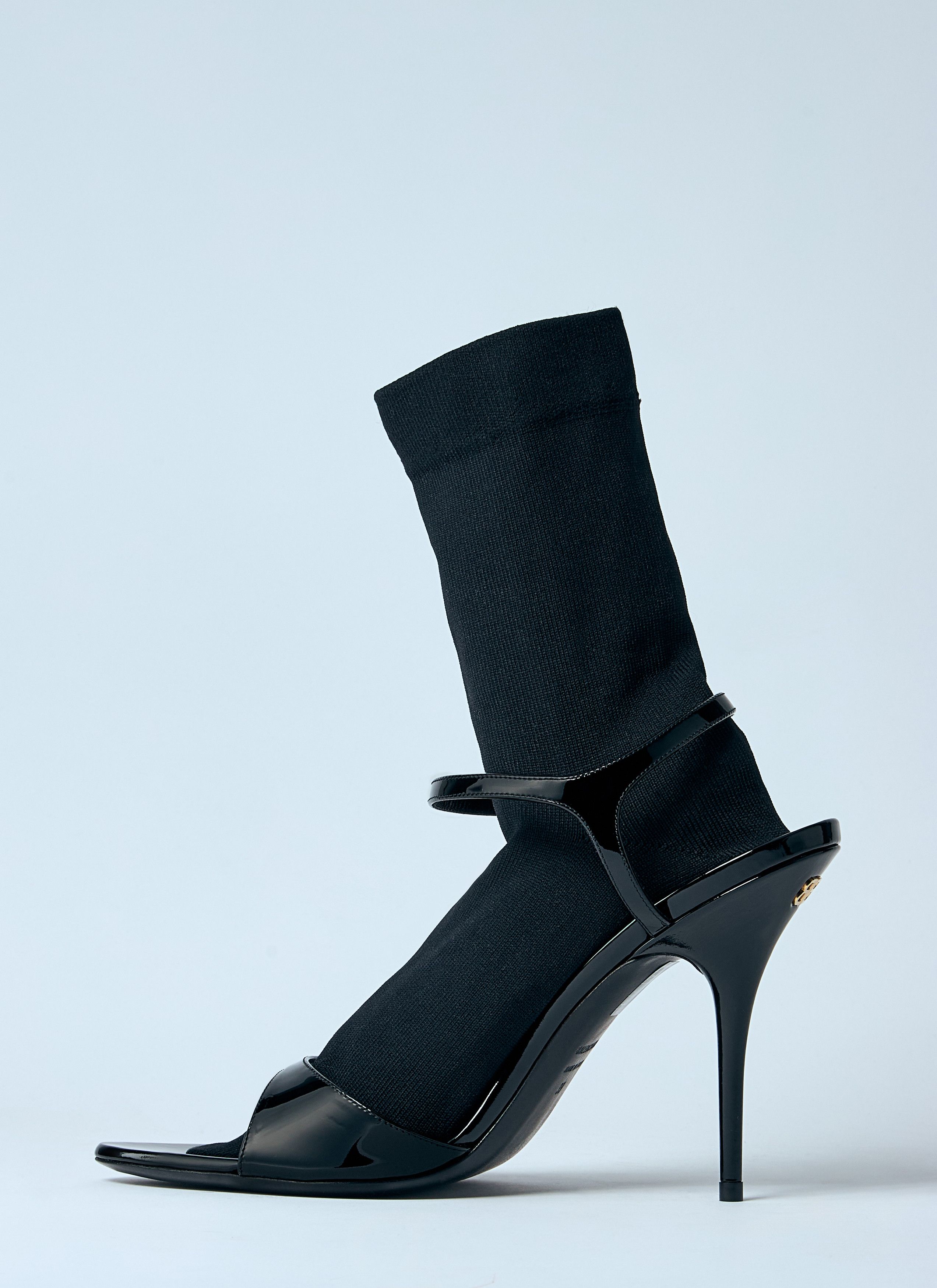 Balenciaga Avenue Sock 110mm Heel Sandals Size US 6 / IT 36 - 4 Thumbnail
