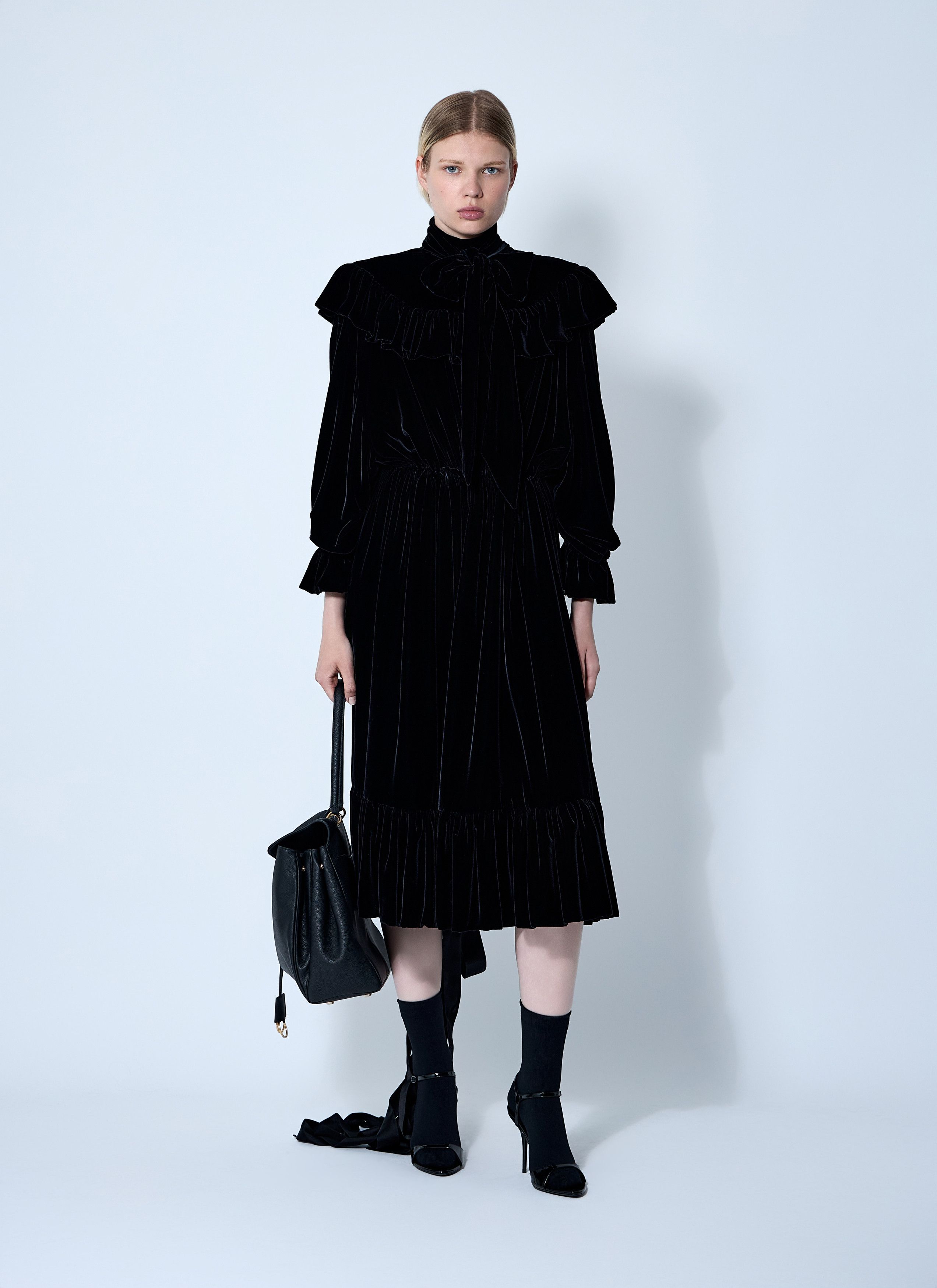 Balenciaga Lace-Up Dress Size S / US 4 / IT 40 - 2 Thumbnail