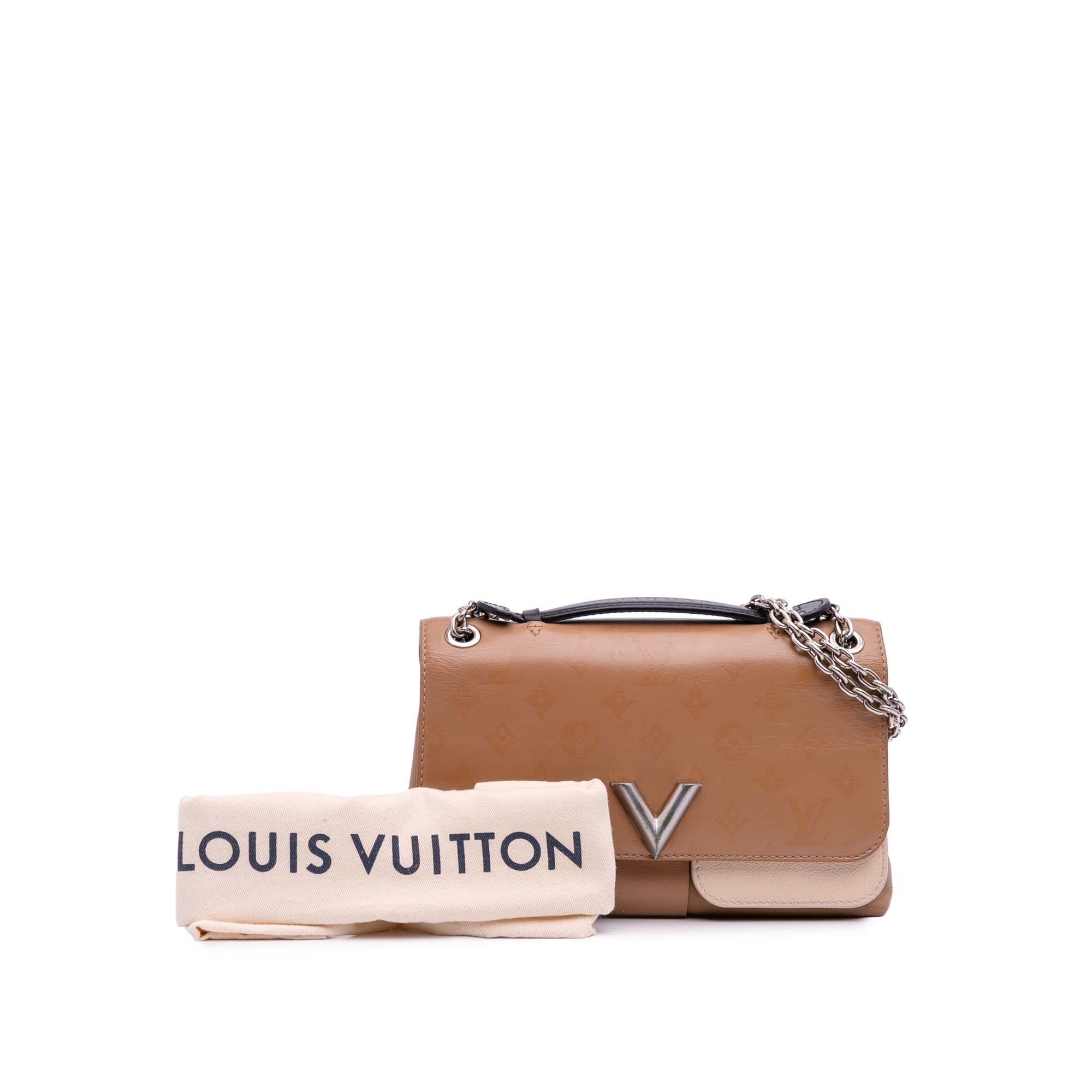 Louis Vuitton Louis Vuitton Monogram Cuir Plume Ecume Very Chain Satchel Size ONE SIZE - 12 Thumbnail