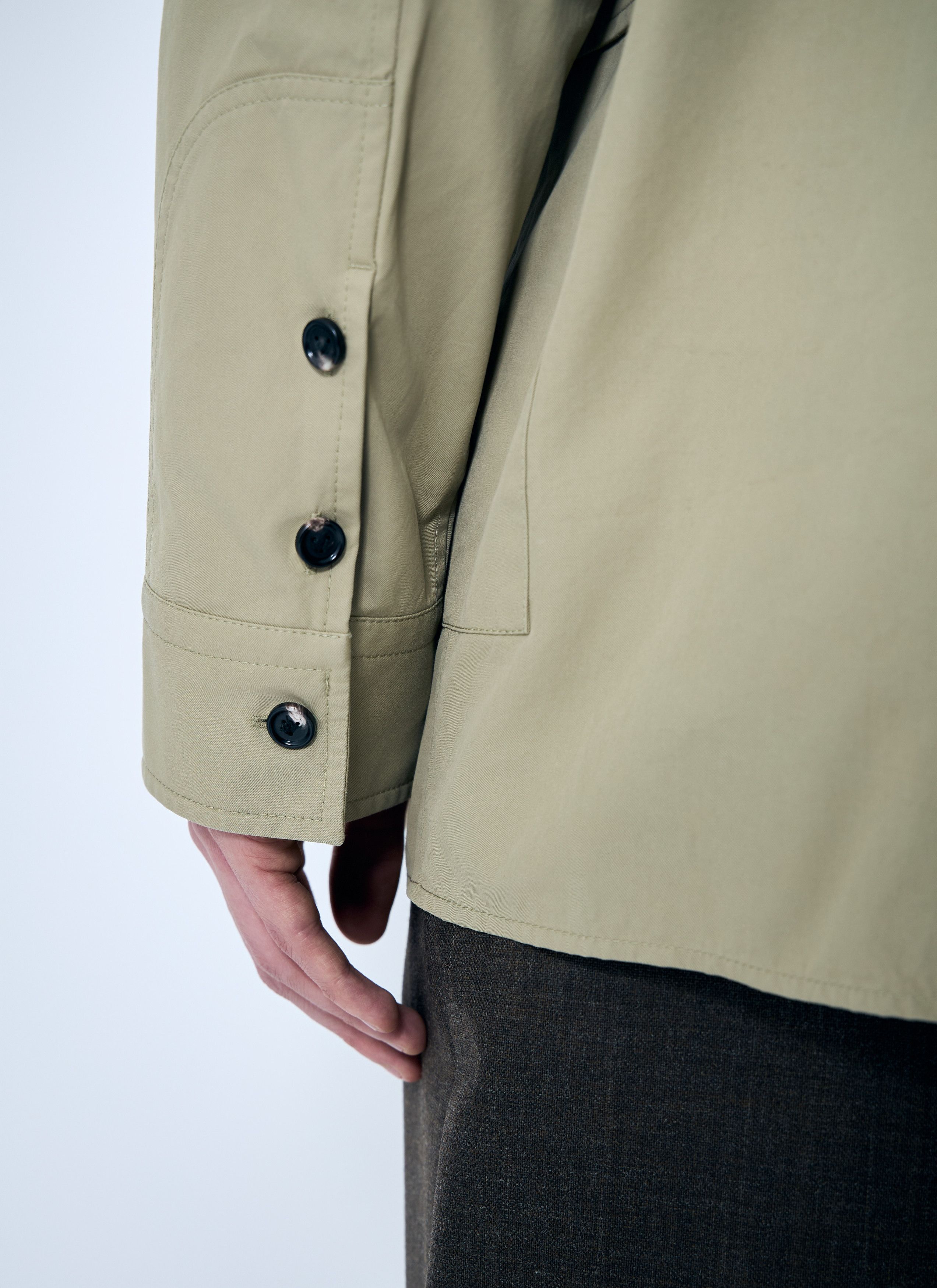 Bottega Veneta Light-Cotton Twill Overshirt Size US S / EU 44-46 / 1 - 6 Thumbnail