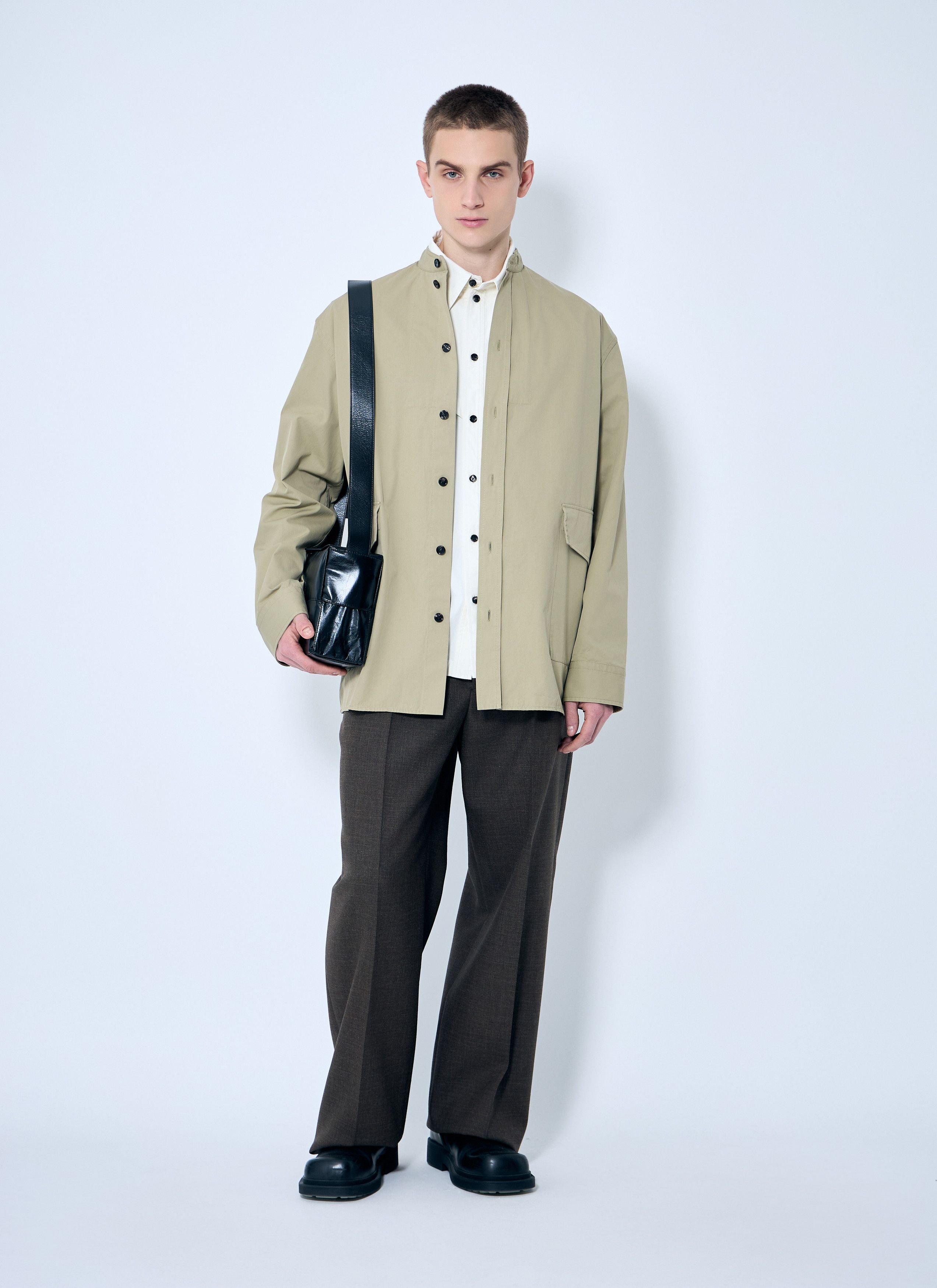 Bottega Veneta Light-Cotton Twill Overshirt Size US S / EU 44-46 / 1 - 2 Thumbnail