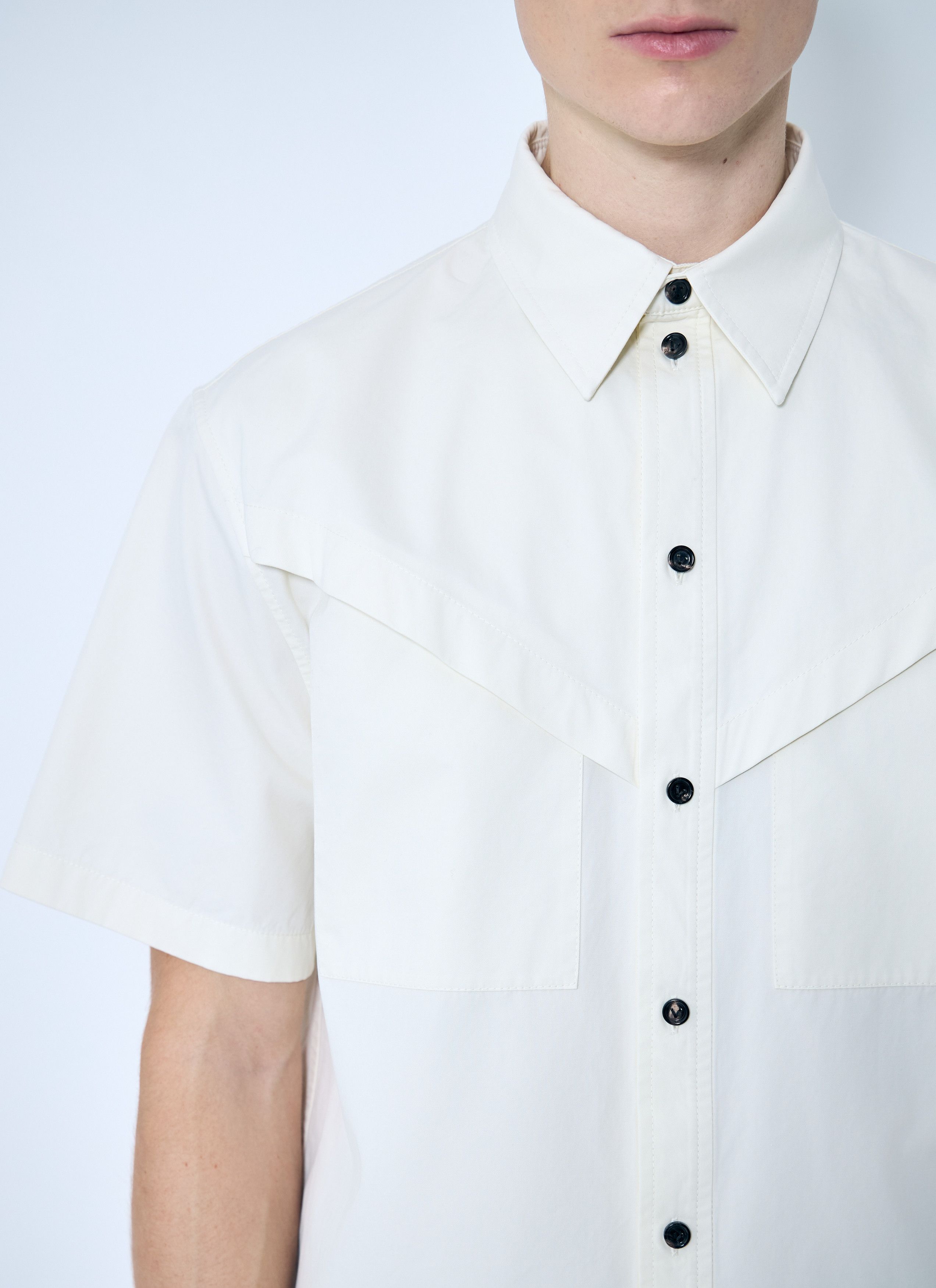 Bottega Veneta Light-Cotton Twill Shirt Size US L / EU 52-54 / 3 - 6 Thumbnail