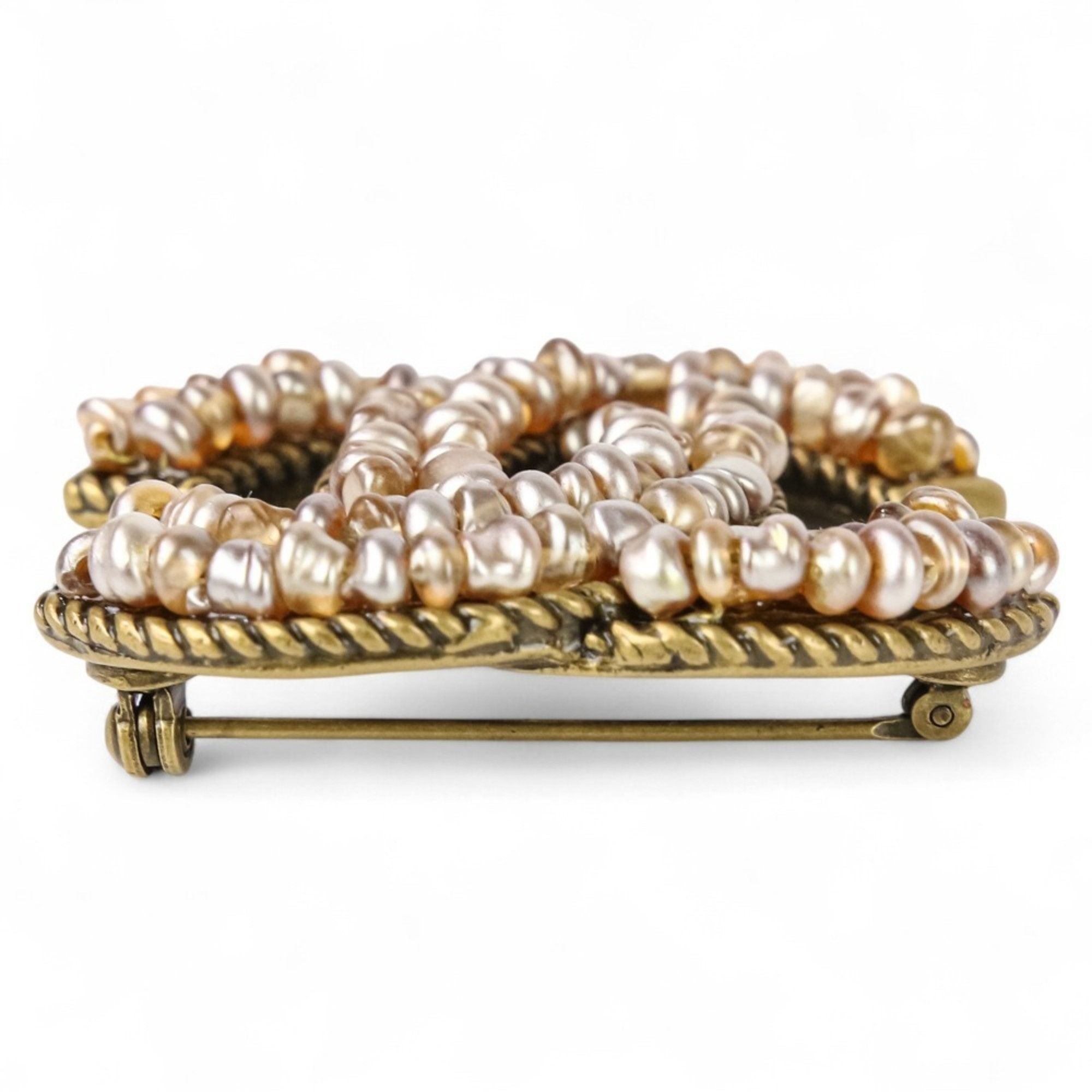 Chanel Chanel Coco Mark brooch Size ONE SIZE - 4 Thumbnail