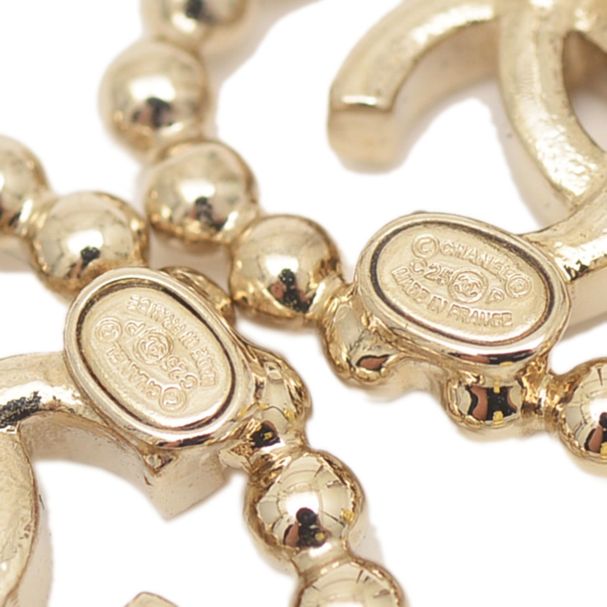 Chanel Chanel Coco Mark earring Size ONE SIZE - 4 Thumbnail