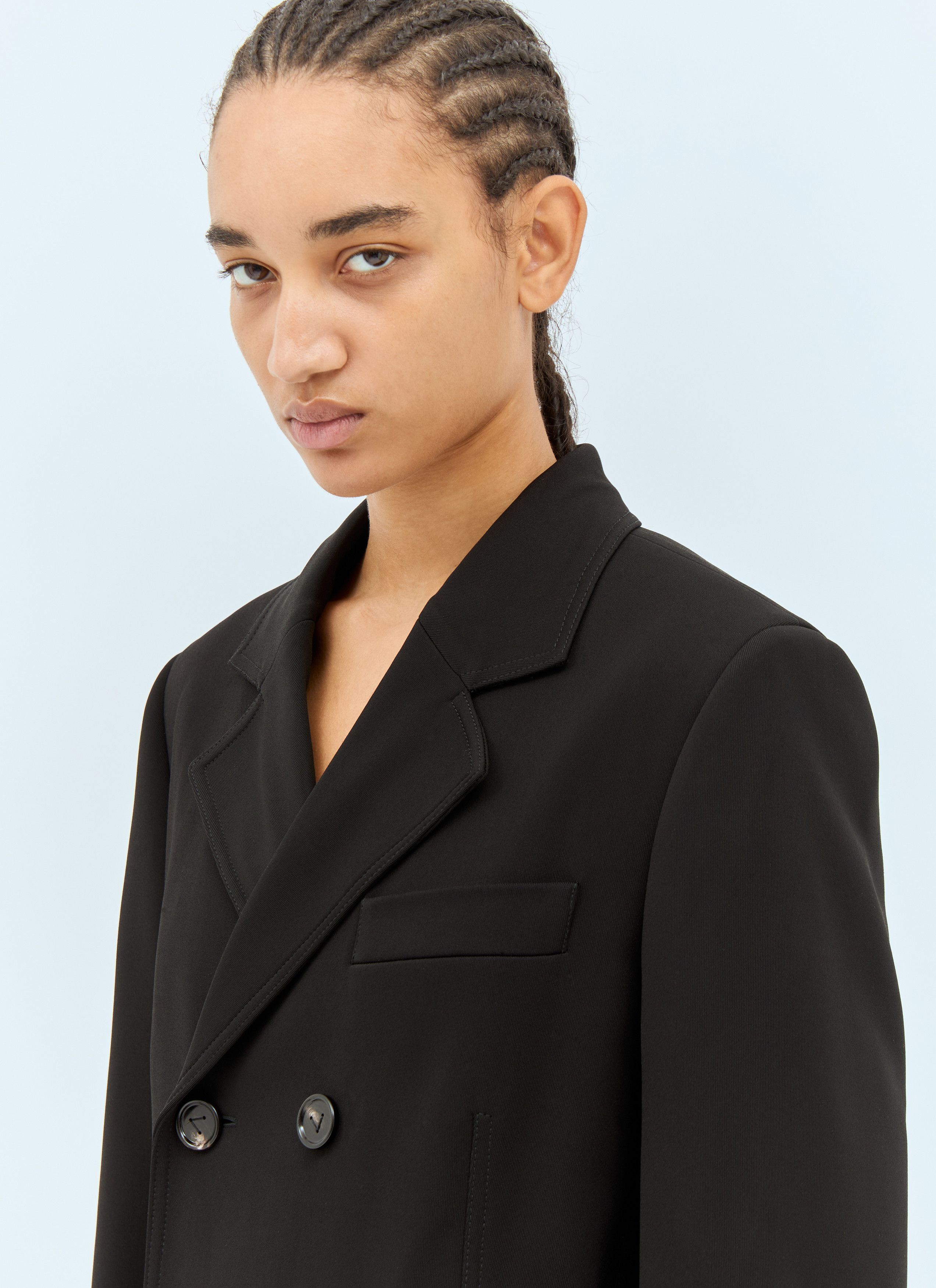 Bottega Veneta Matt Fluid Viscose Jersey Coat Size M / US 6-8 / IT 42-44 - 4 Thumbnail
