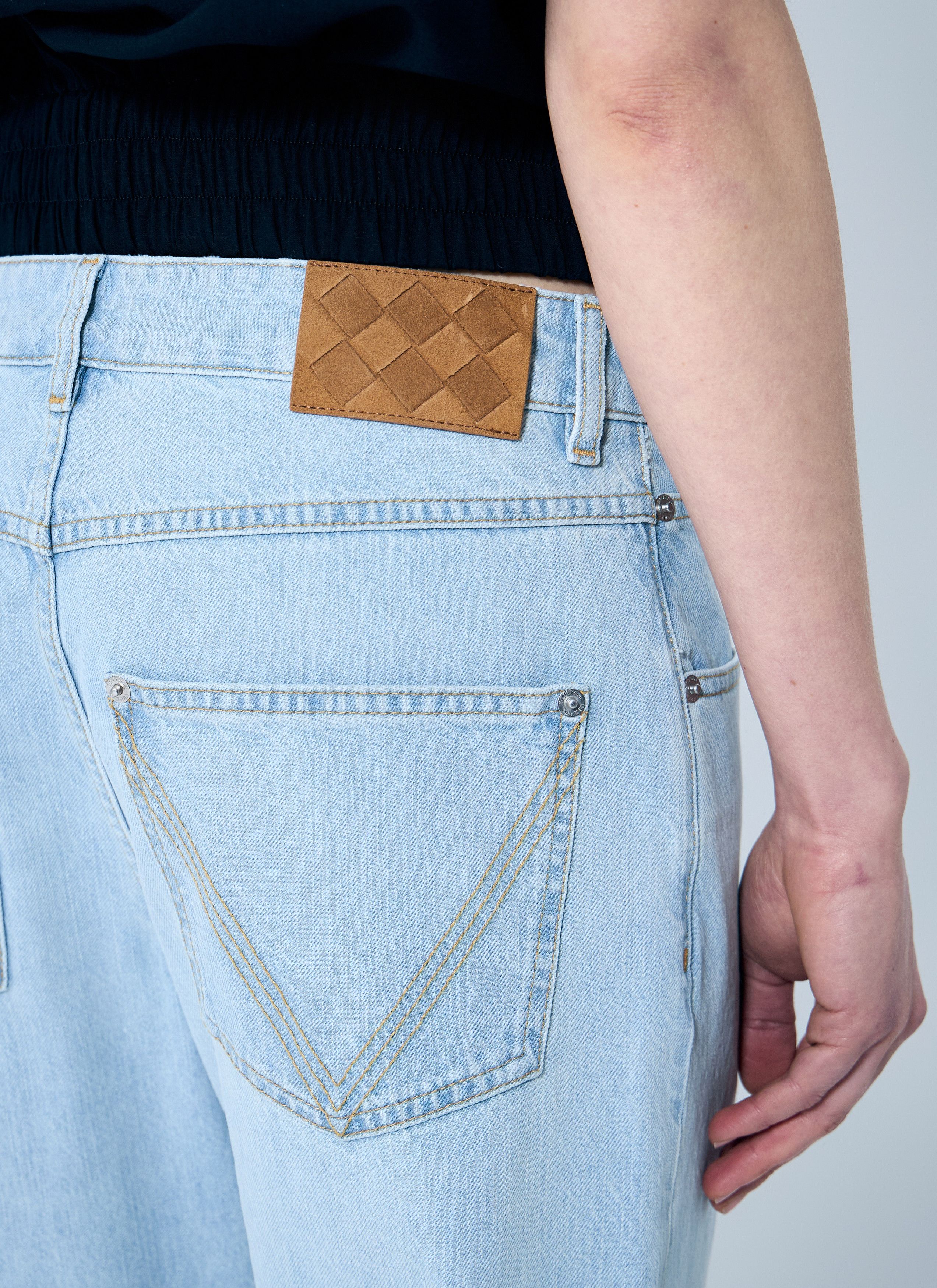 Bottega Veneta Extra Bleach Dirty Denim Jeans Size 30" / US 8 / IT 44 - 6 Thumbnail