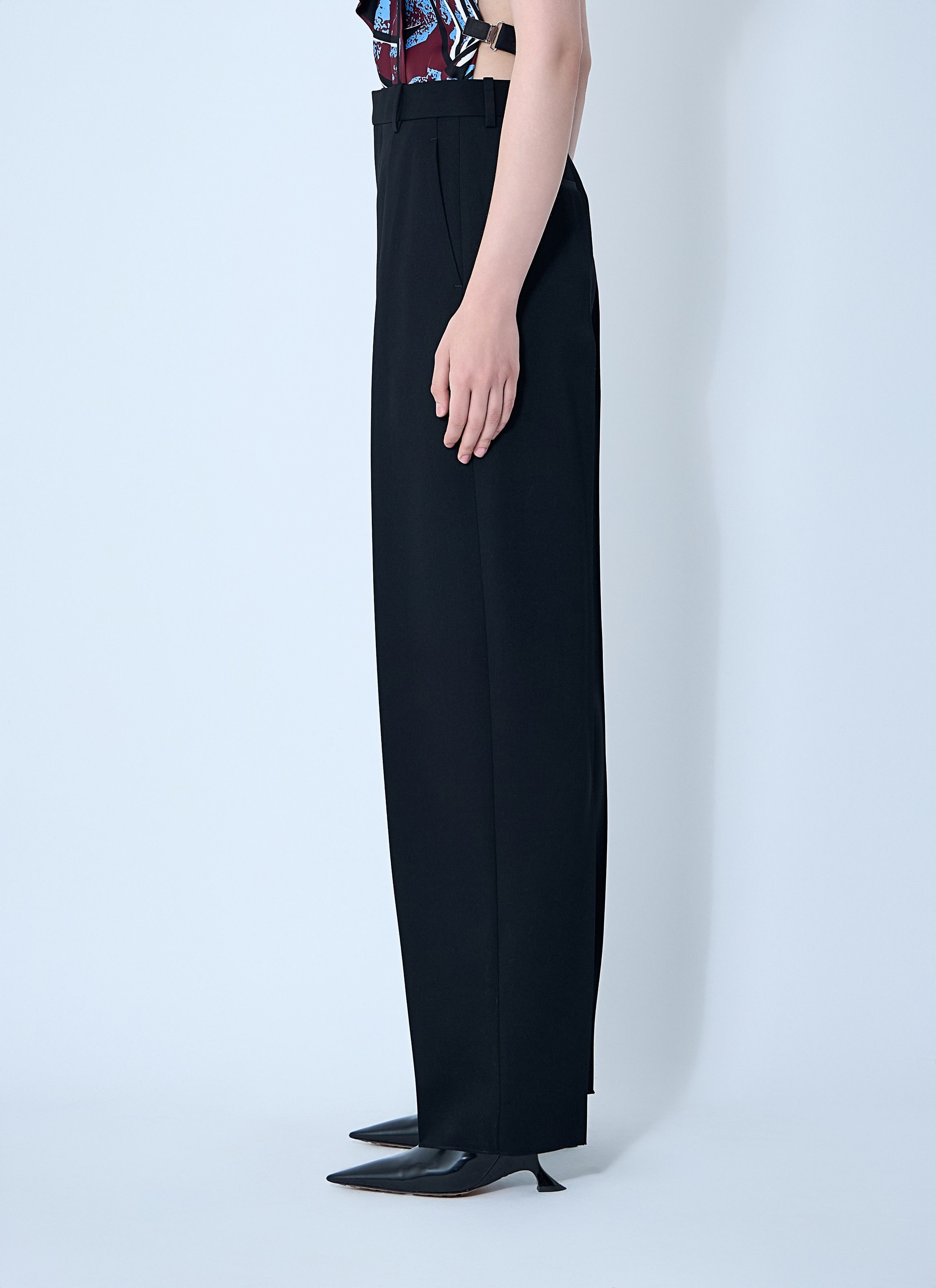 Bottega Veneta Tailored Wool Pants Size 28" / US 6 / IT 42 - 3 Thumbnail