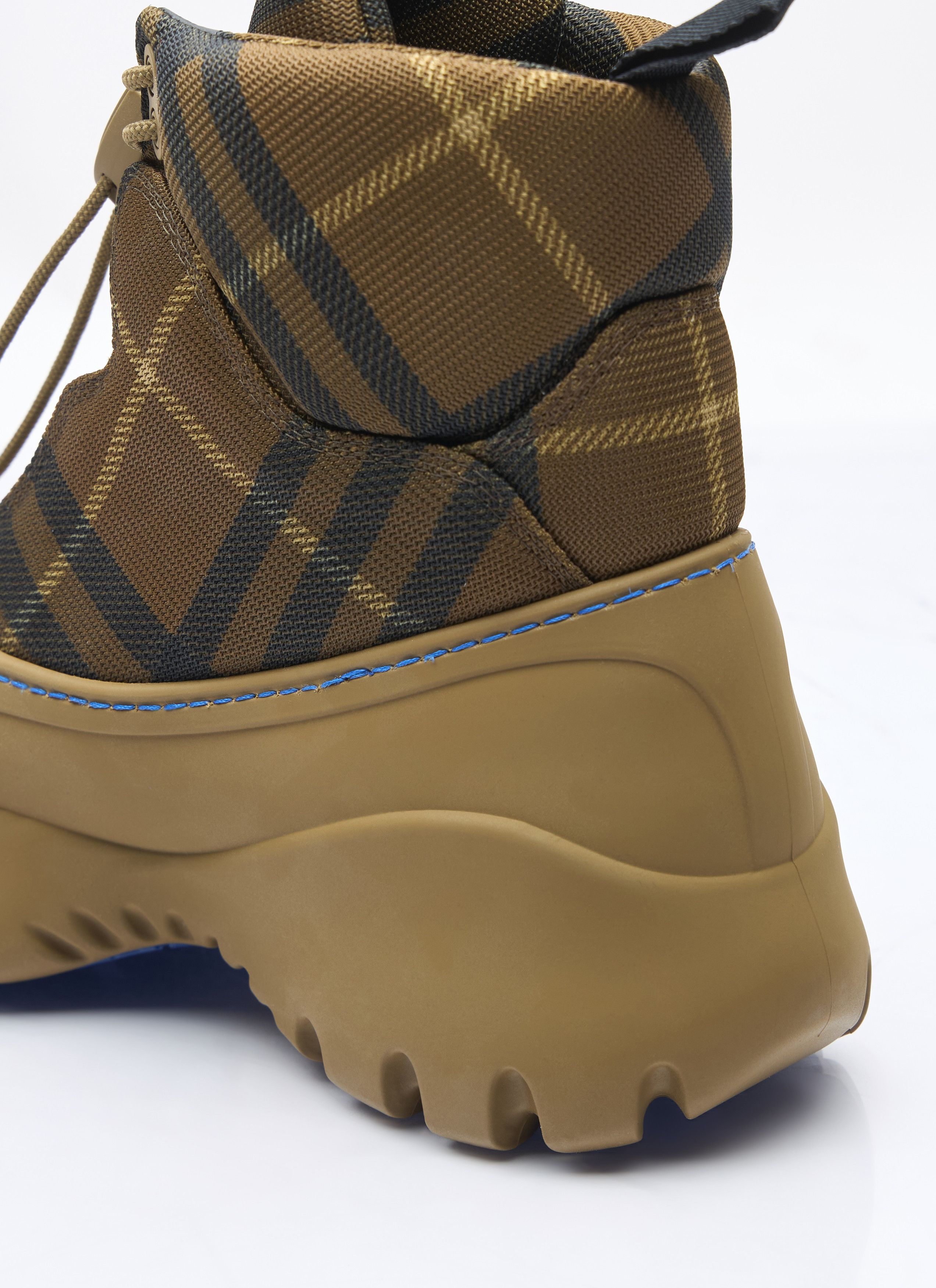 Burberry Check Scoot Trek Boots Size US 8 / EU 41 - 6 Thumbnail