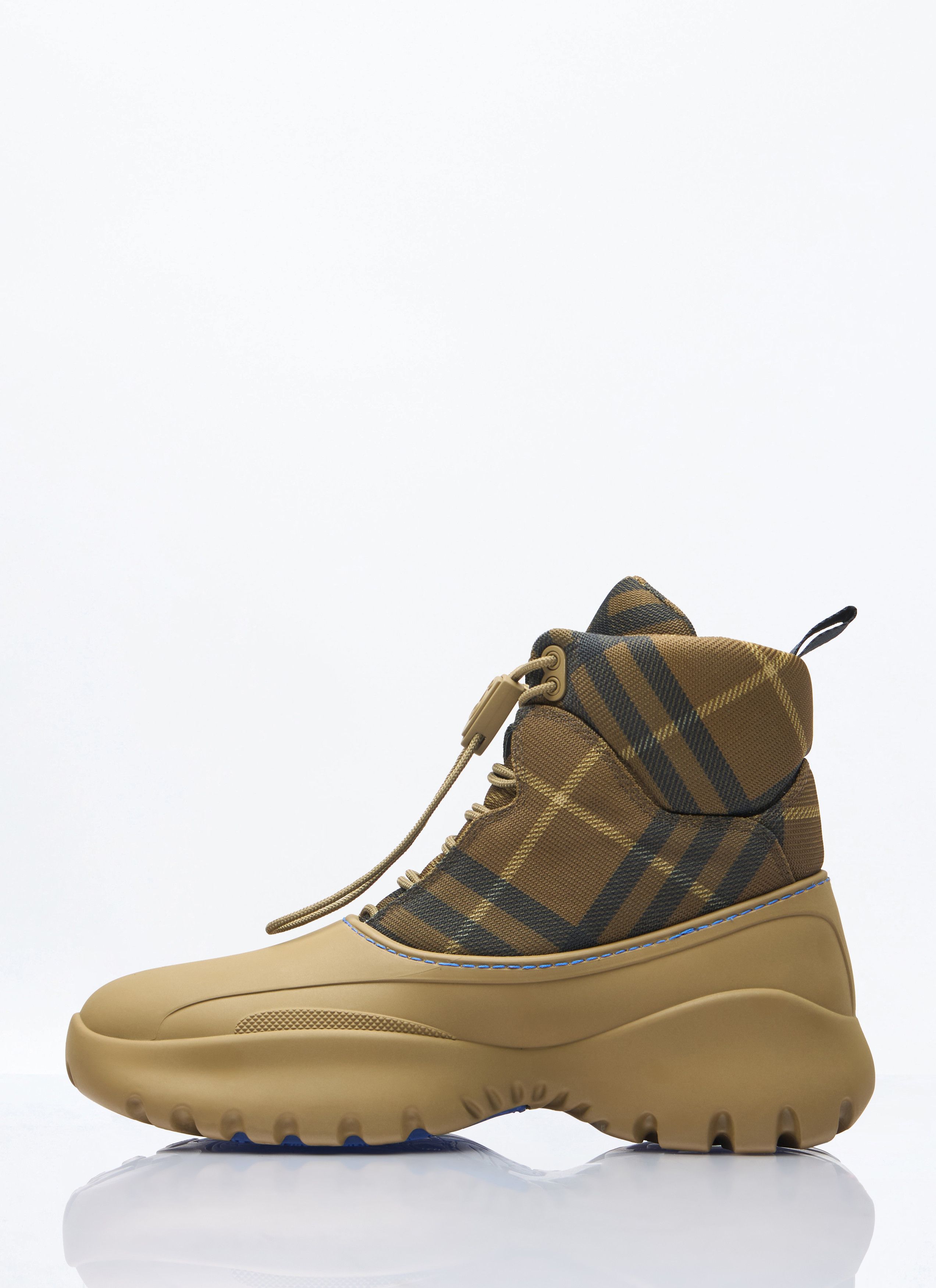 Burberry Check Scoot Trek Boots Size US 8 / EU 41 - 4 Thumbnail