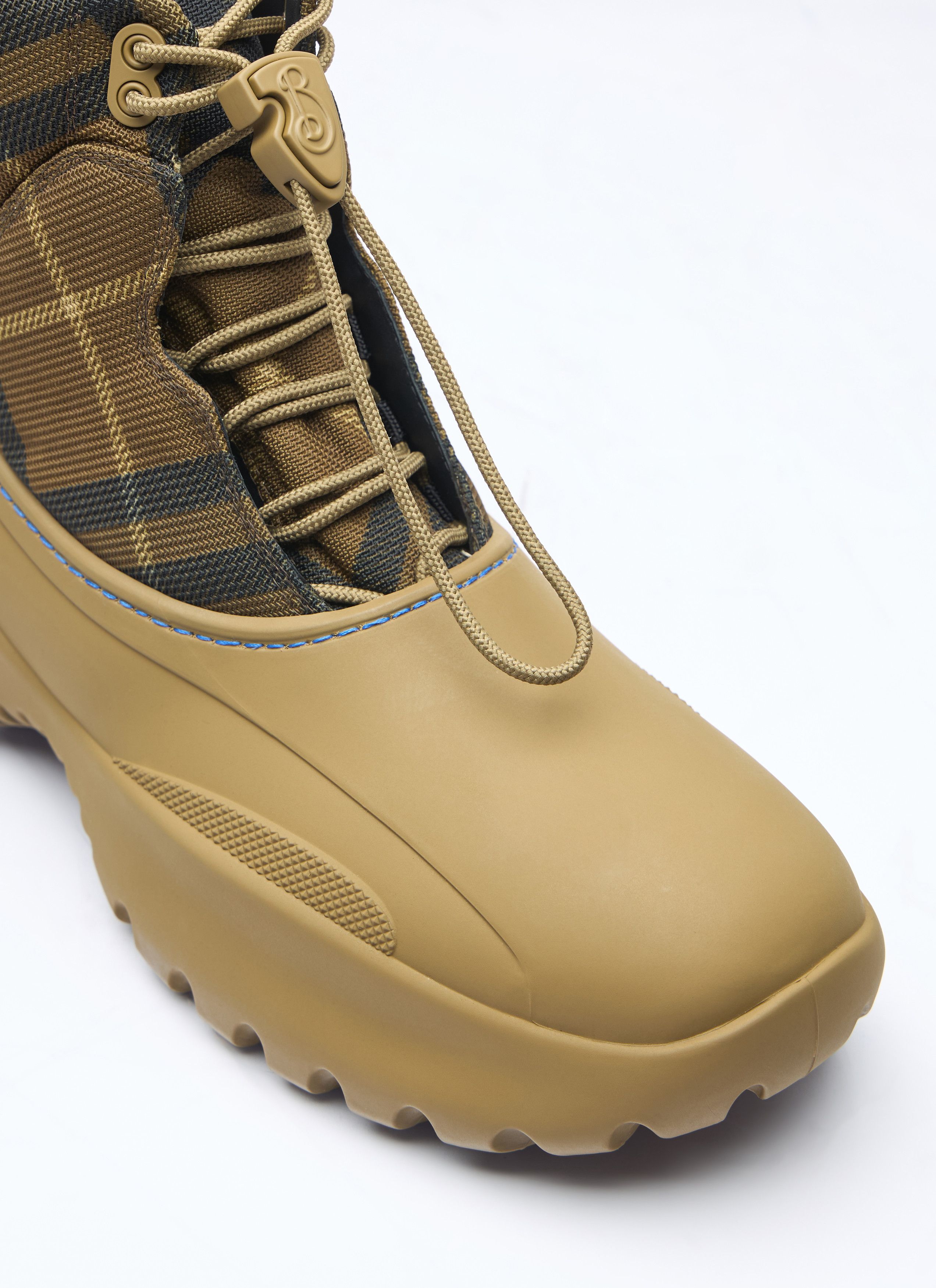 Burberry Check Scoot Trek Boots Size US 8 / EU 41 - 2 Thumbnail