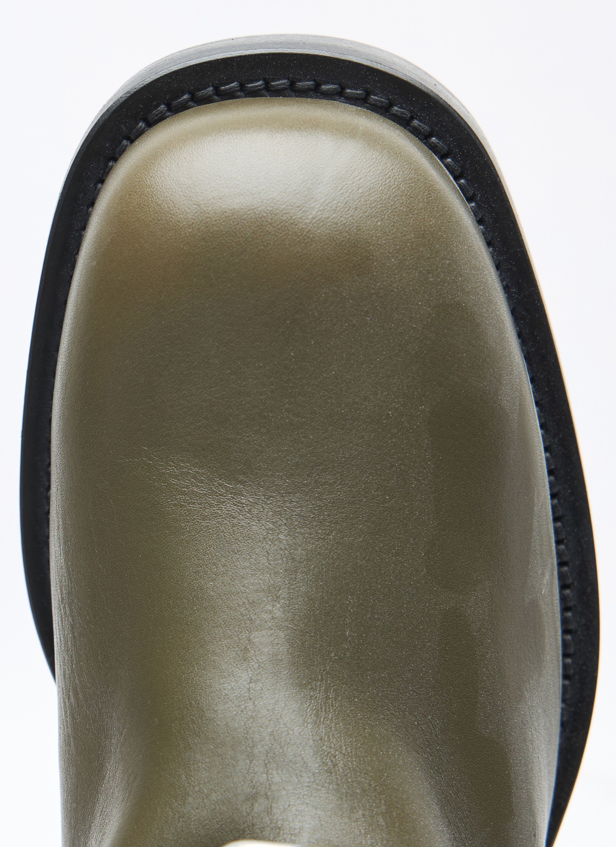 Burberry Leather Saddle High Boots Size US 6 / IT 36 - 7 Thumbnail