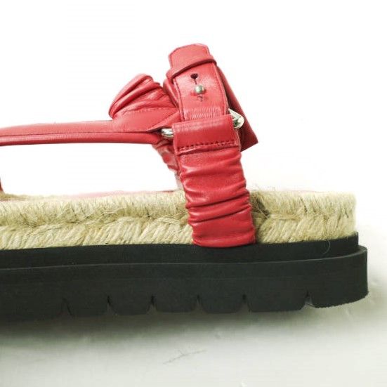 Other Other 3.1 Phillip Lim STRAPPY PLATFORM SLIDE Lamb Leather Sandals Leather Shoes SSE-1T753VNP Size ONE SIZE - 9 Thumbnail