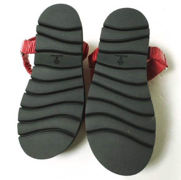 Other Other 3.1 Phillip Lim STRAPPY PLATFORM SLIDE Lamb Leather Sandals Leather Shoes SSE-1T753VNP Size ONE SIZE - 10 Thumbnail